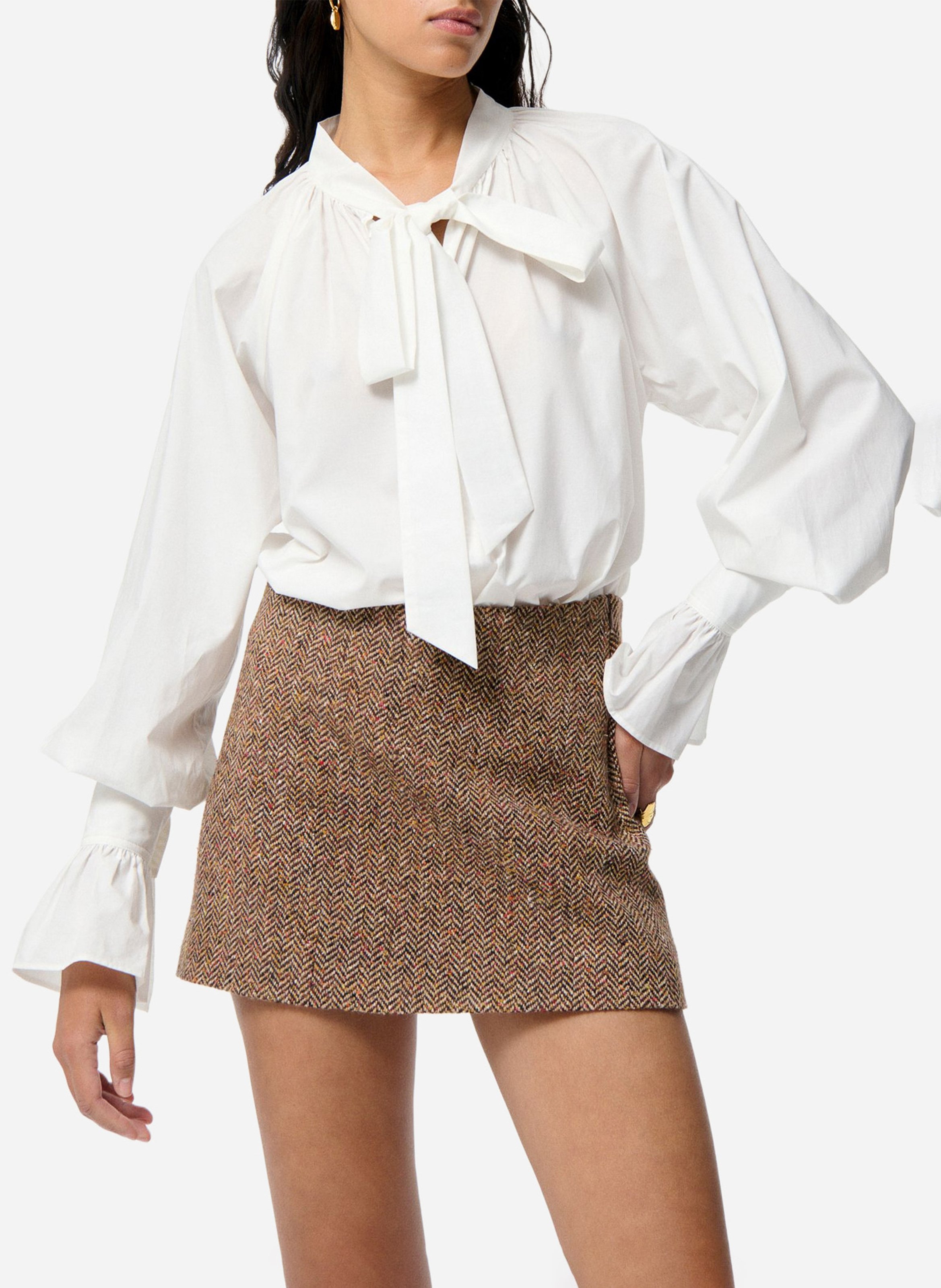 Blouse met strikkraag VANESSA BRUNO