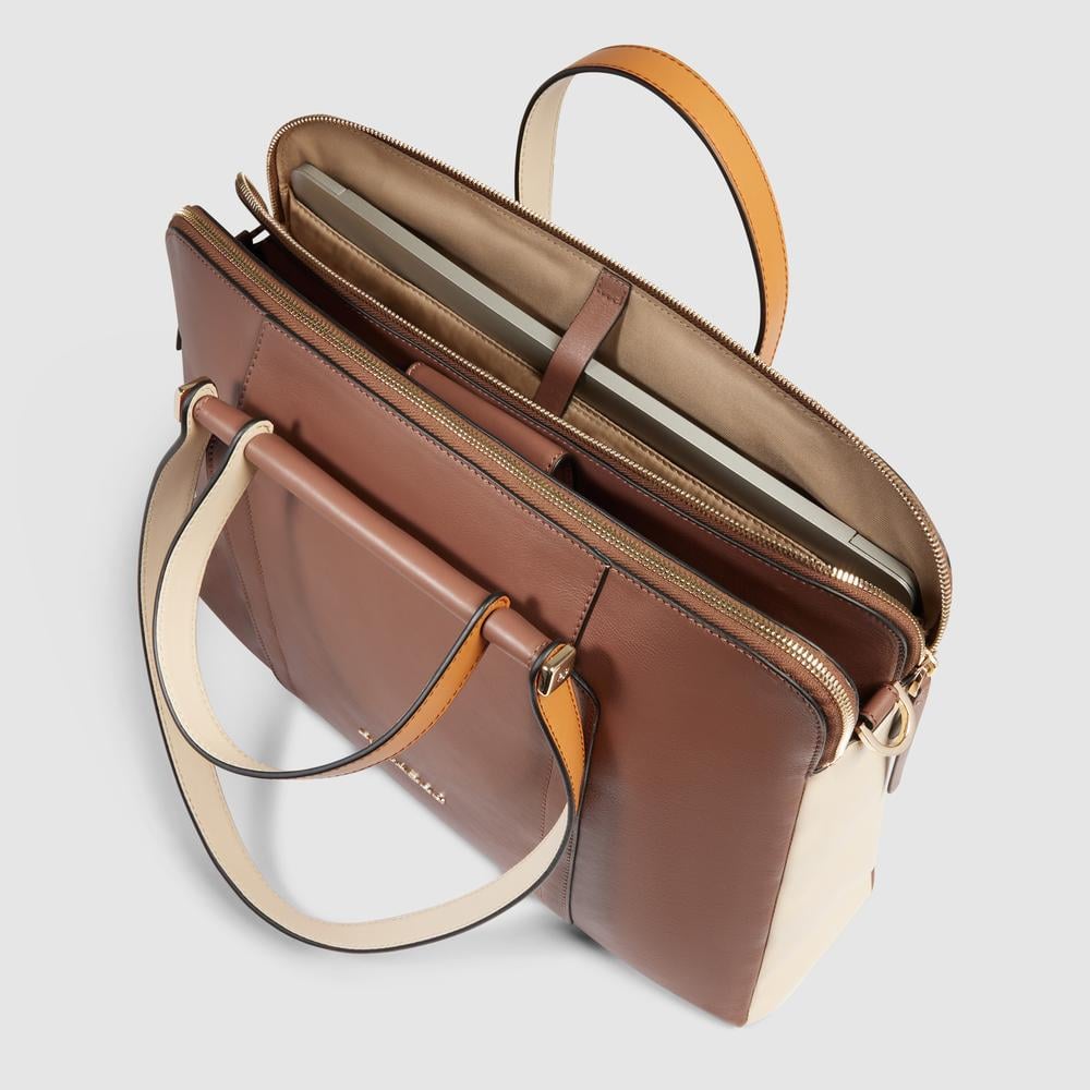 Bag for 15-inch laptop and iPad® Pro 12.9’’ PIQUADRO Brown