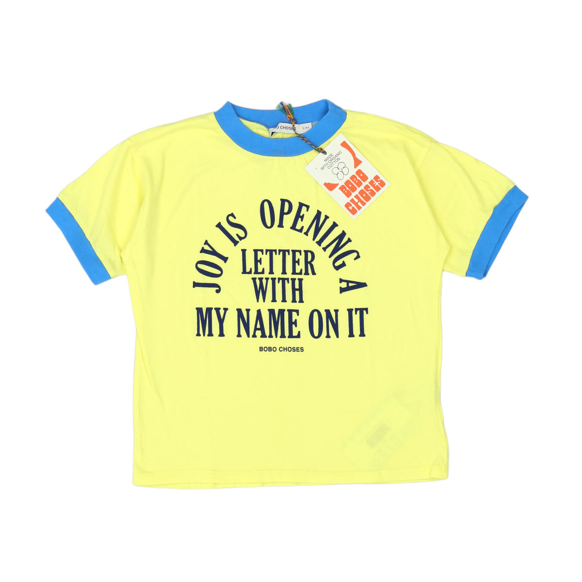 Yellow child's T-shirt - 8 years BOBO CHOSES - Seconde Main Yellow