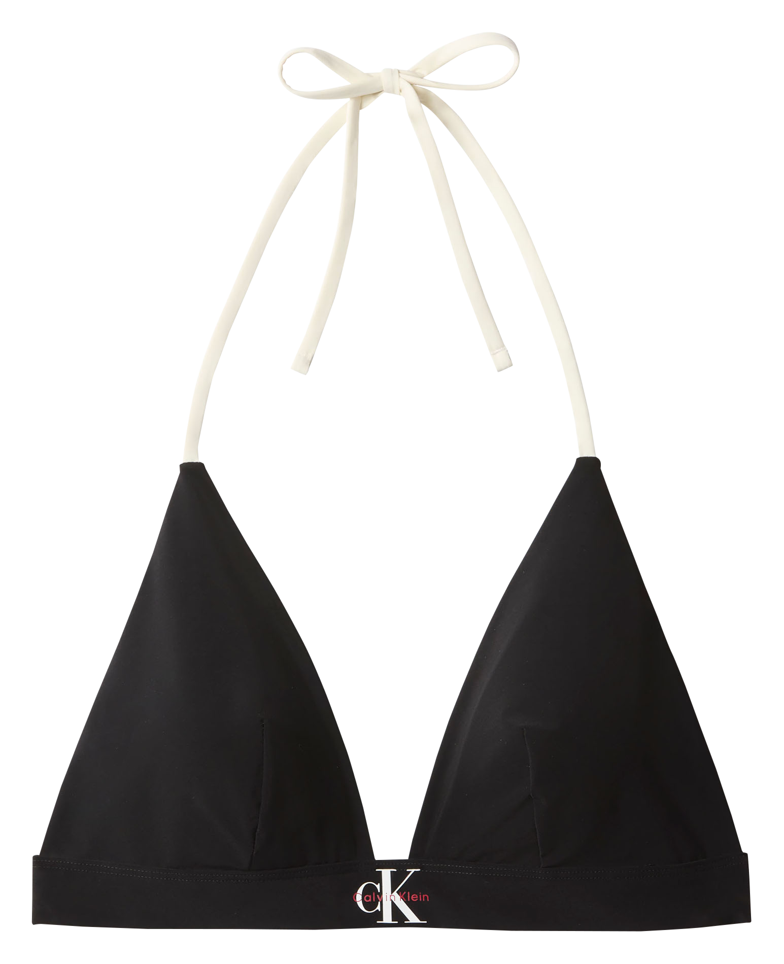 Bikinitop van gerecyclede gemengde vezels CALVIN KLEIN UNDERWEAR Zwart
