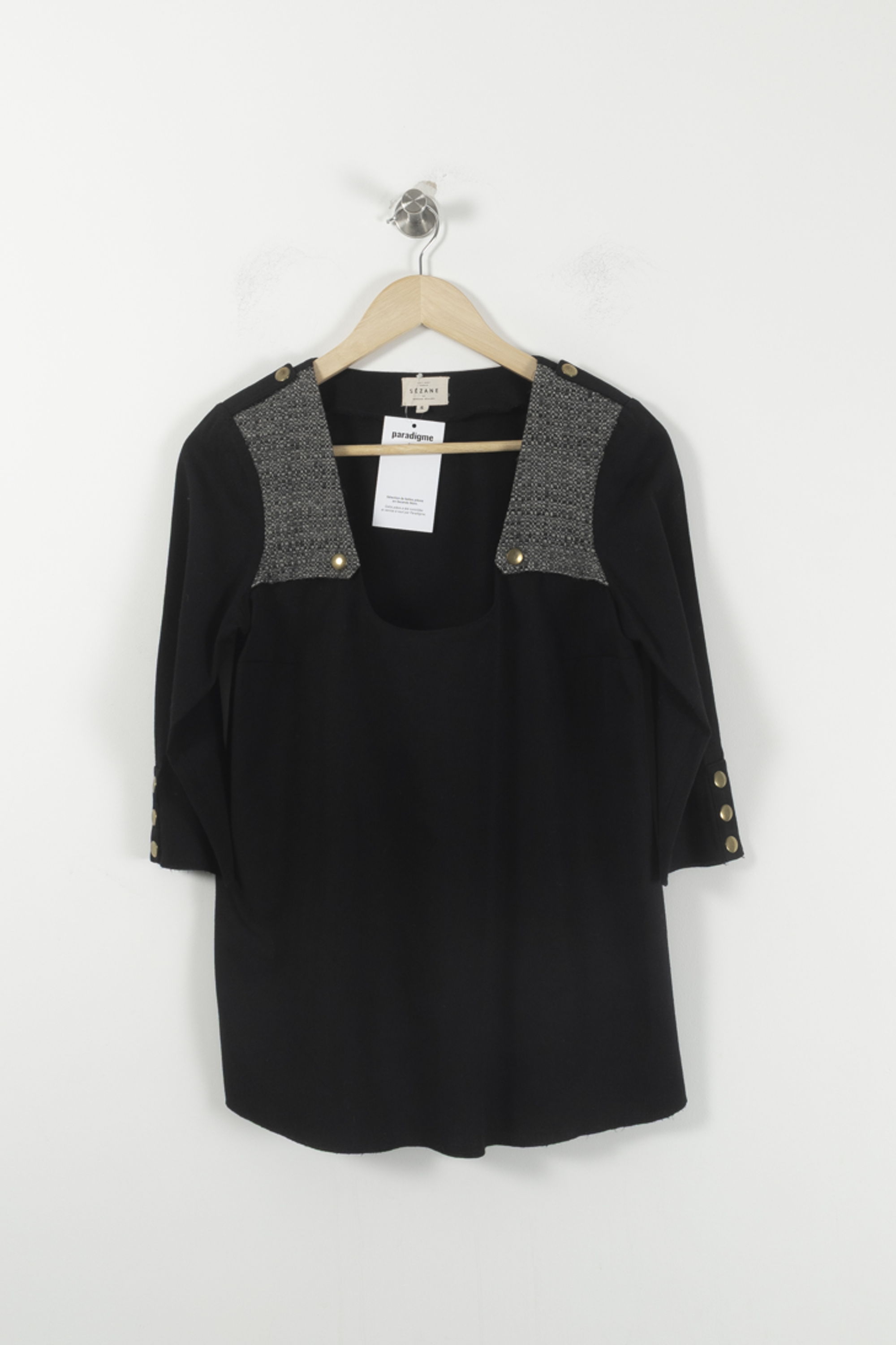 Blouse SEZANE - Seconde main Noir