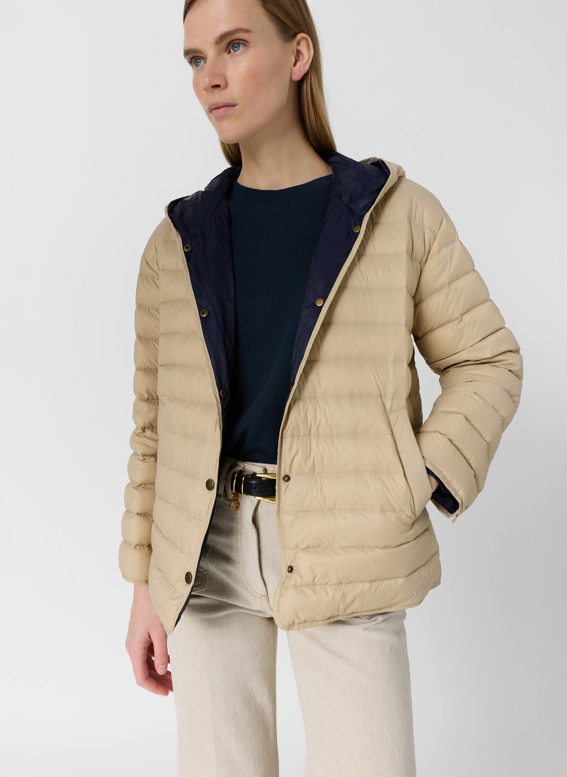 Doudoune matelassée réversible GERARD DAREL Beige