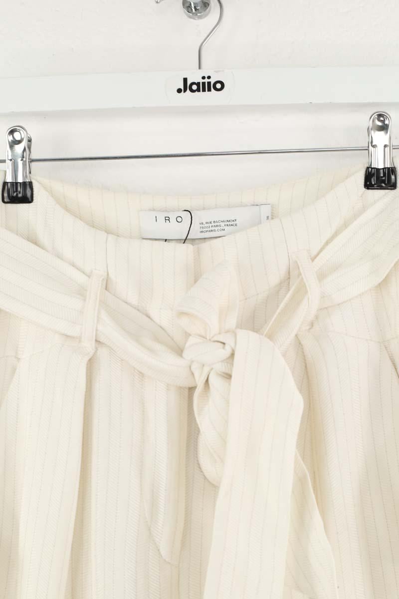 Wide trousers IRO - Seconde Main White