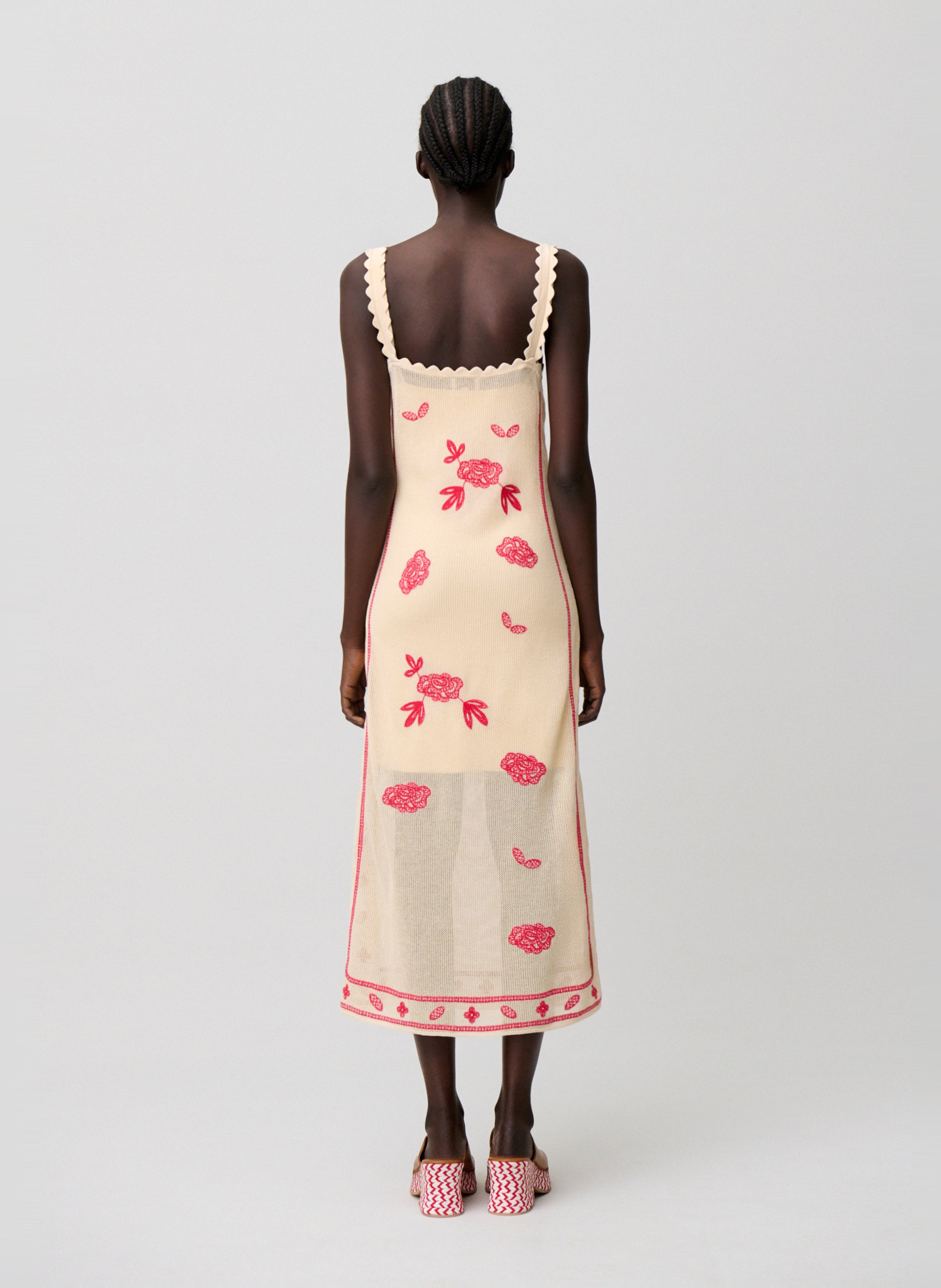 Robe longue en maille CLAUDIE PIERLOT Multicolore