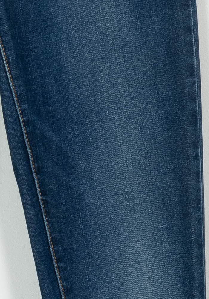 Cropped slim jeans with studs LEVI'S - Seconde main Blue