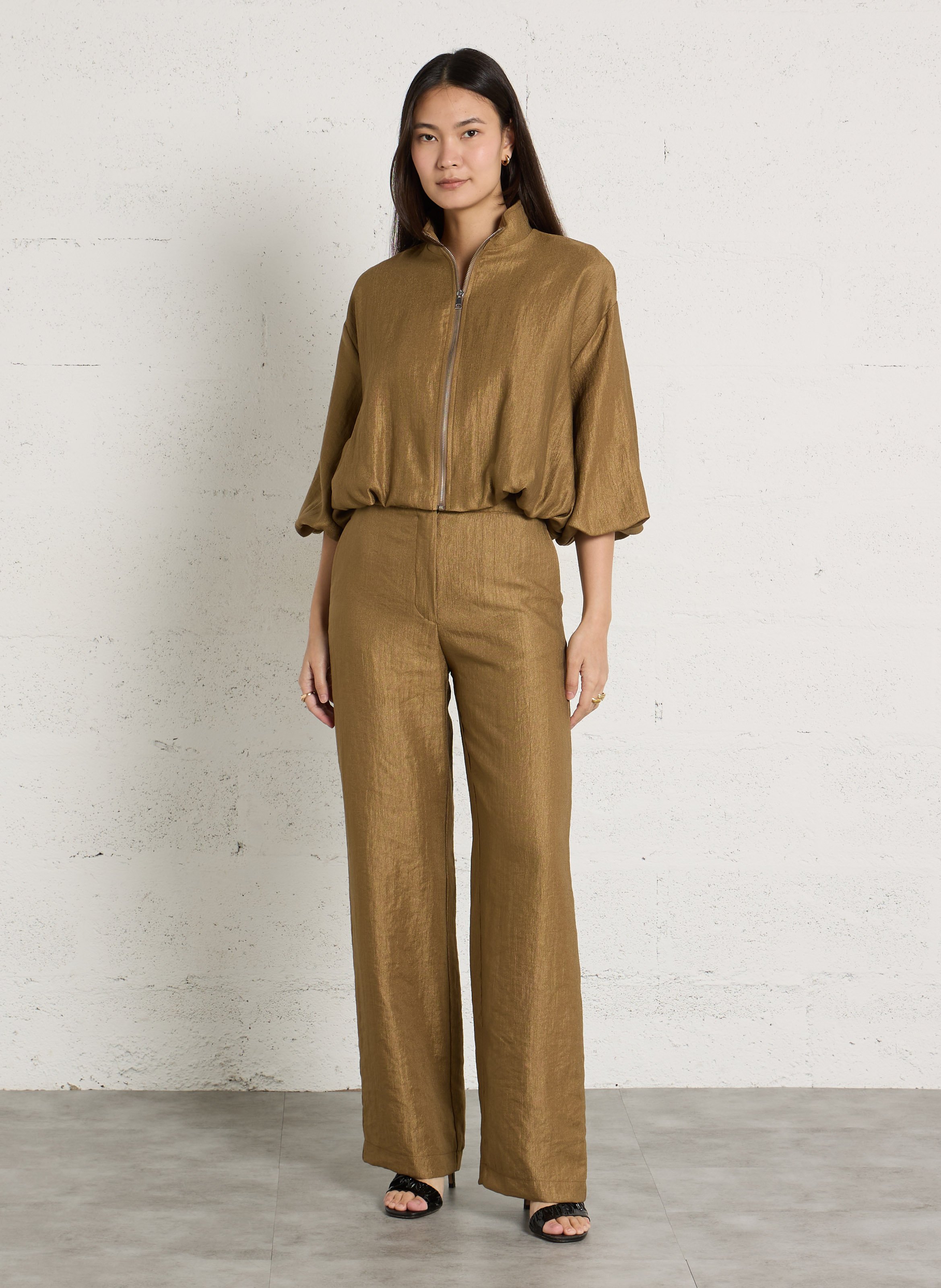 Jasje met opstaande kraag IMPERIAL Bruin