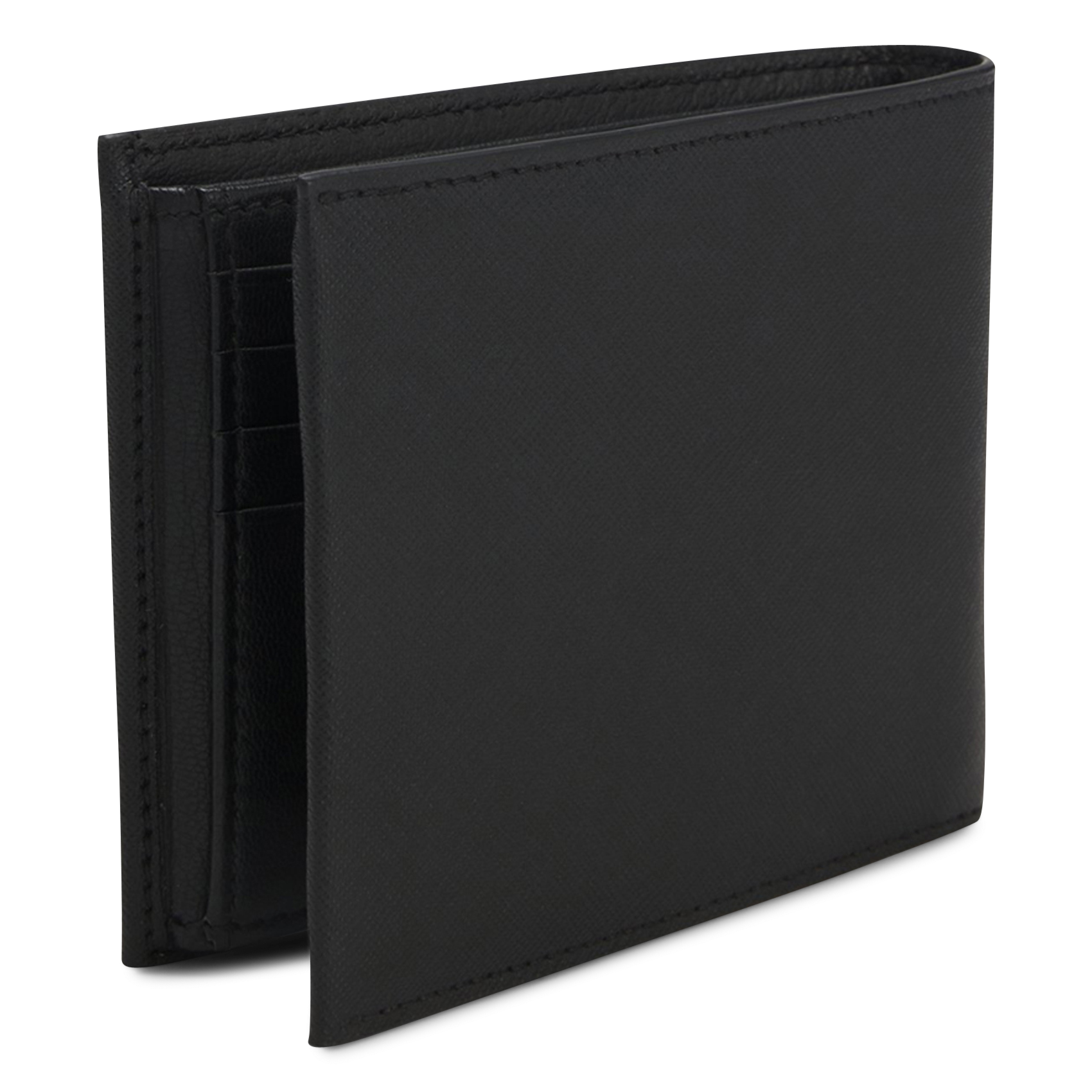 Babylon leather wallet BOSS Black
