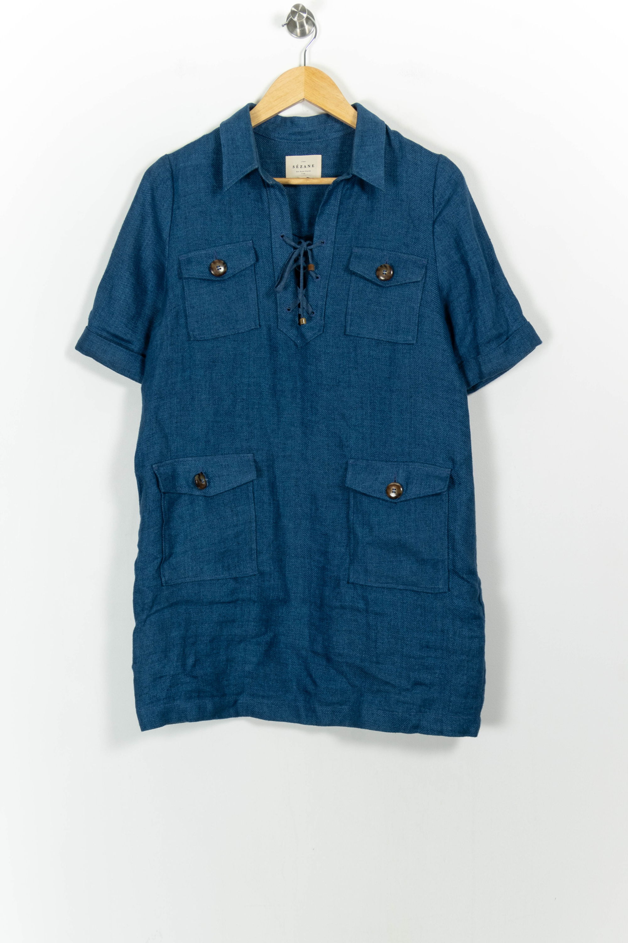 Robe courte & midi SEZANE - Seconde main Bleu