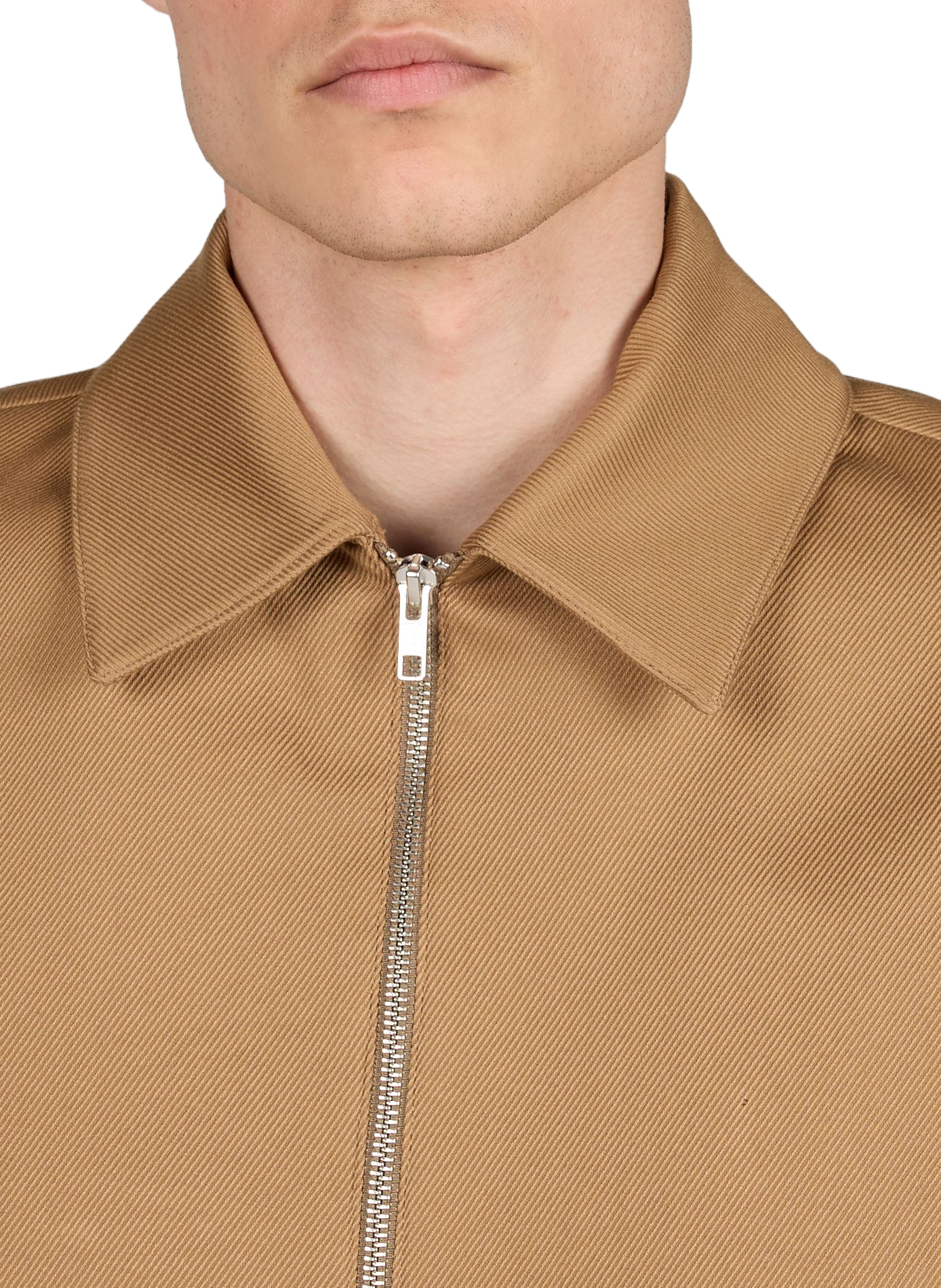 Straight jacket with classic collar SAISON 1865 Beige
