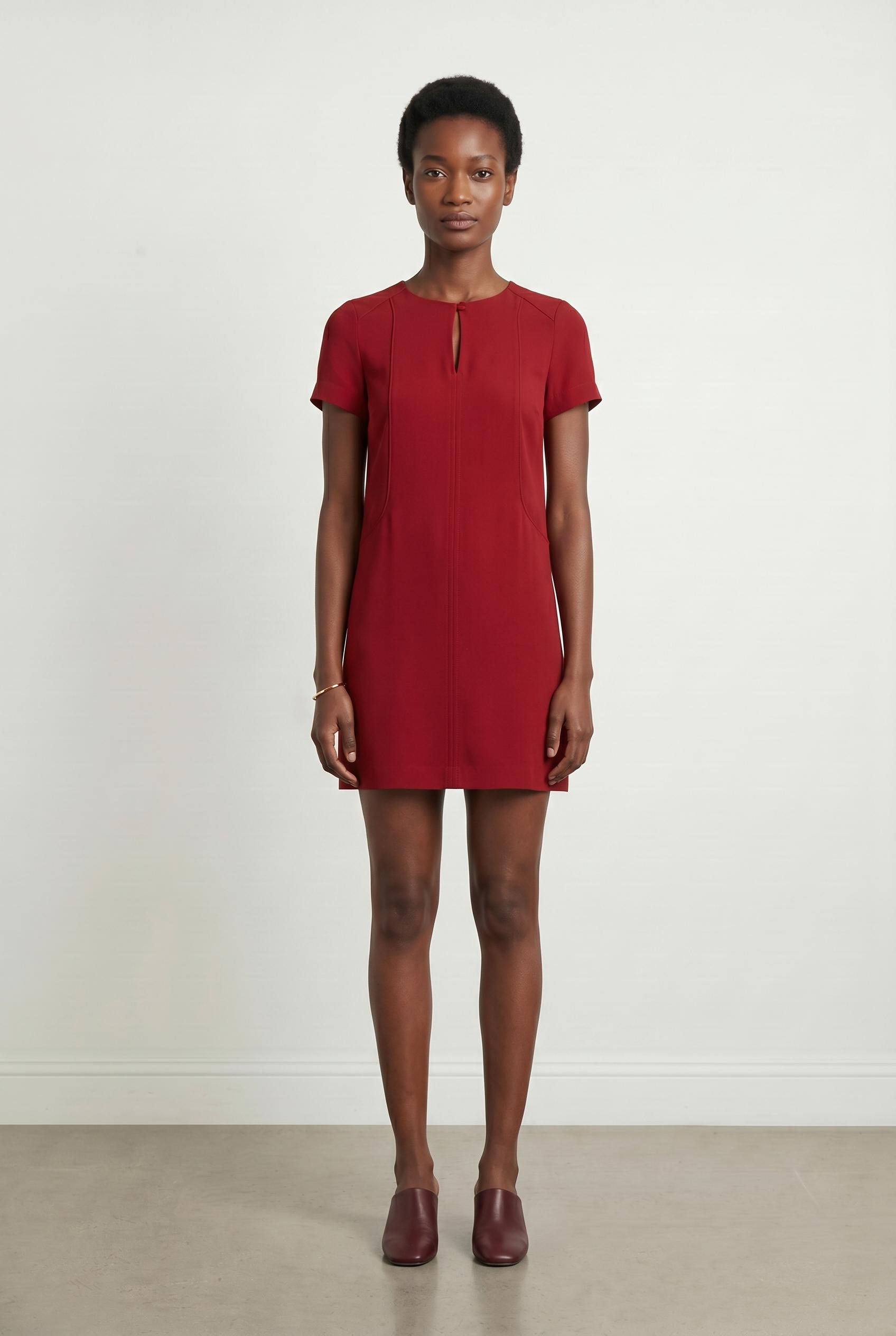 Robe courte & midi COMPTOIR DES COTONNIERS - Seconde main Rouge