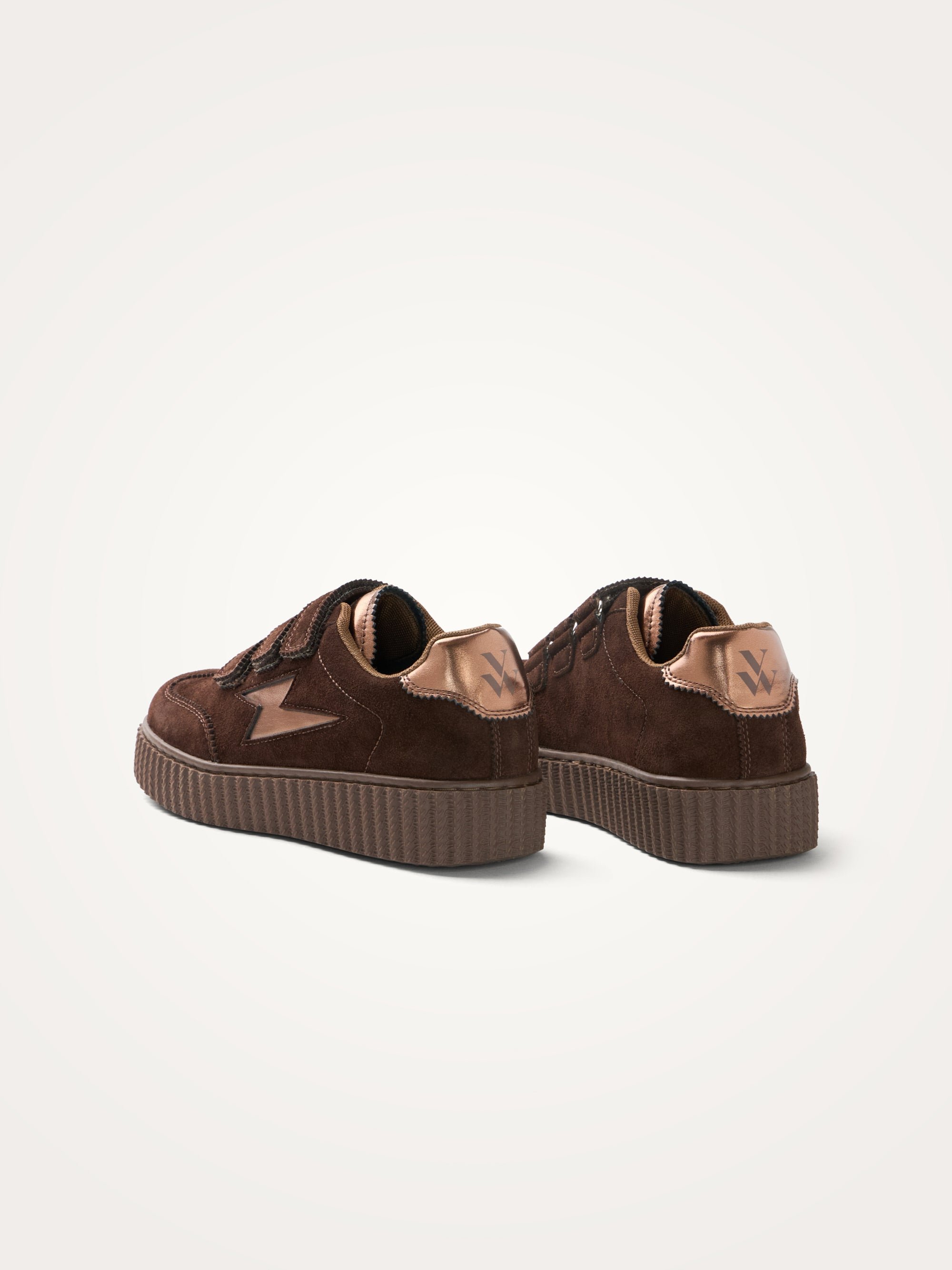 Low Velcro trainers VANESSA WU Beige