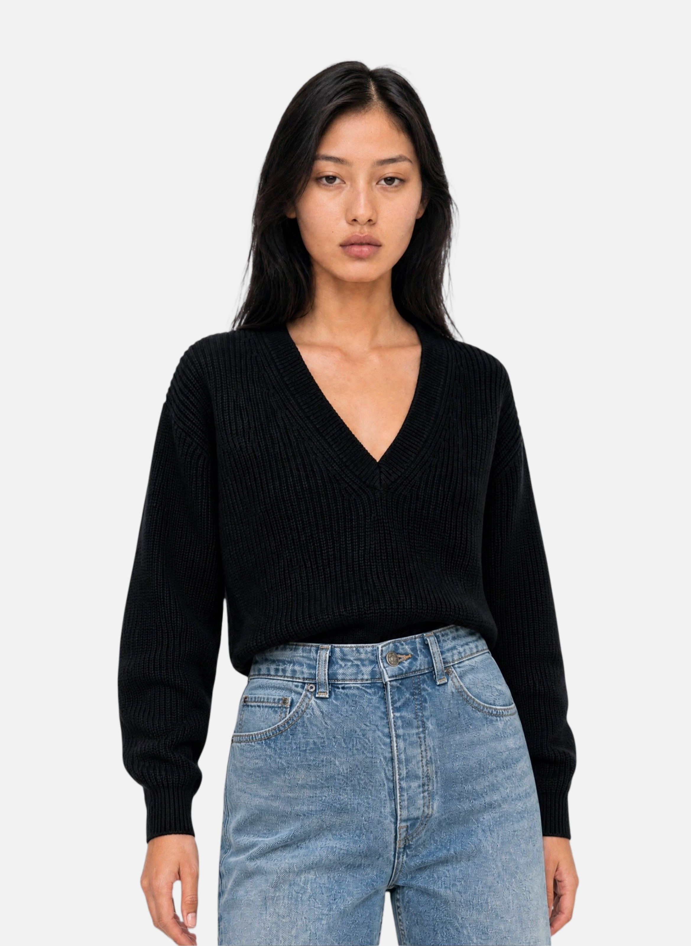 Merino wool sweater THE KOOPLES Black