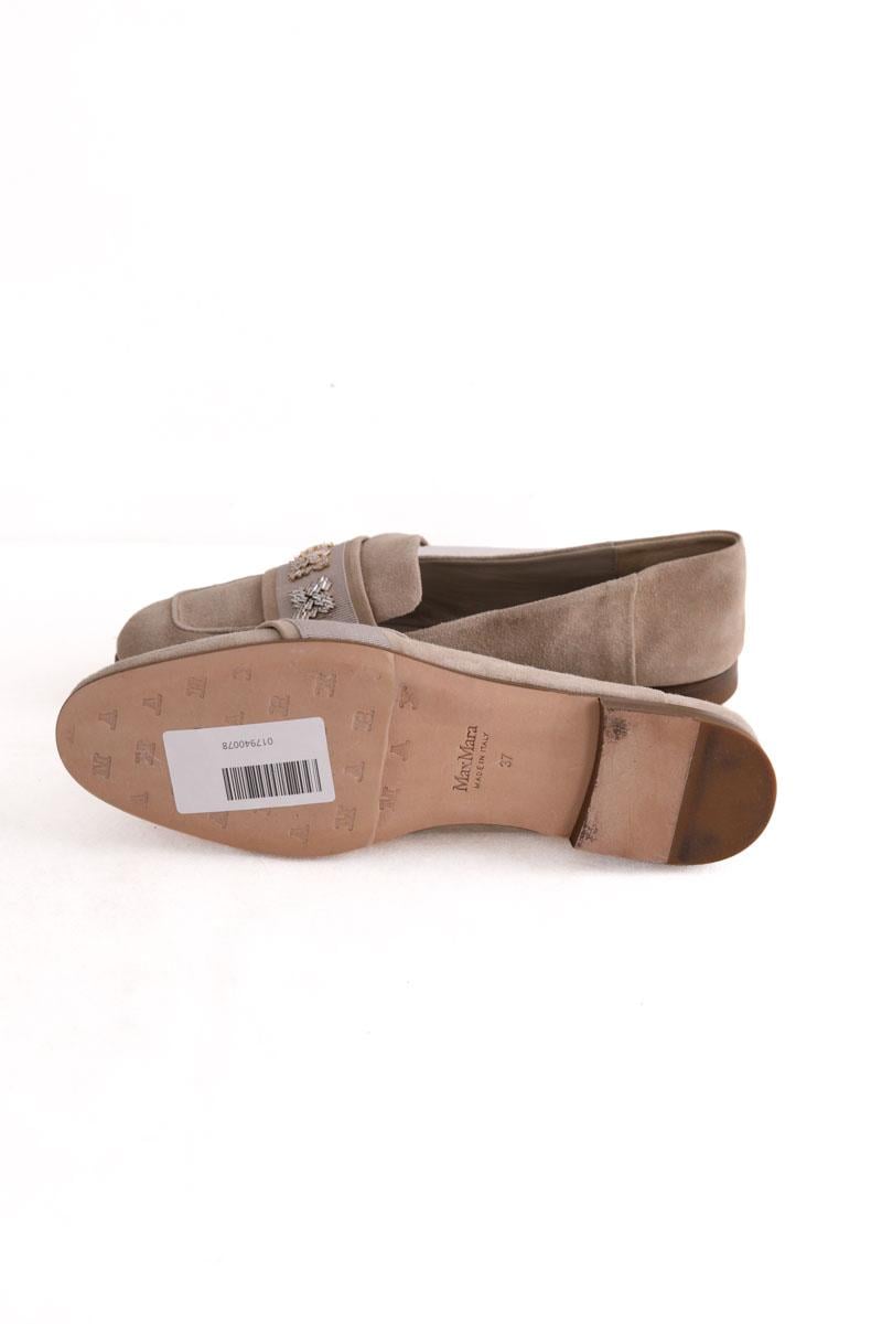 Mocassins MAX MARA - Seconde Main Beige
