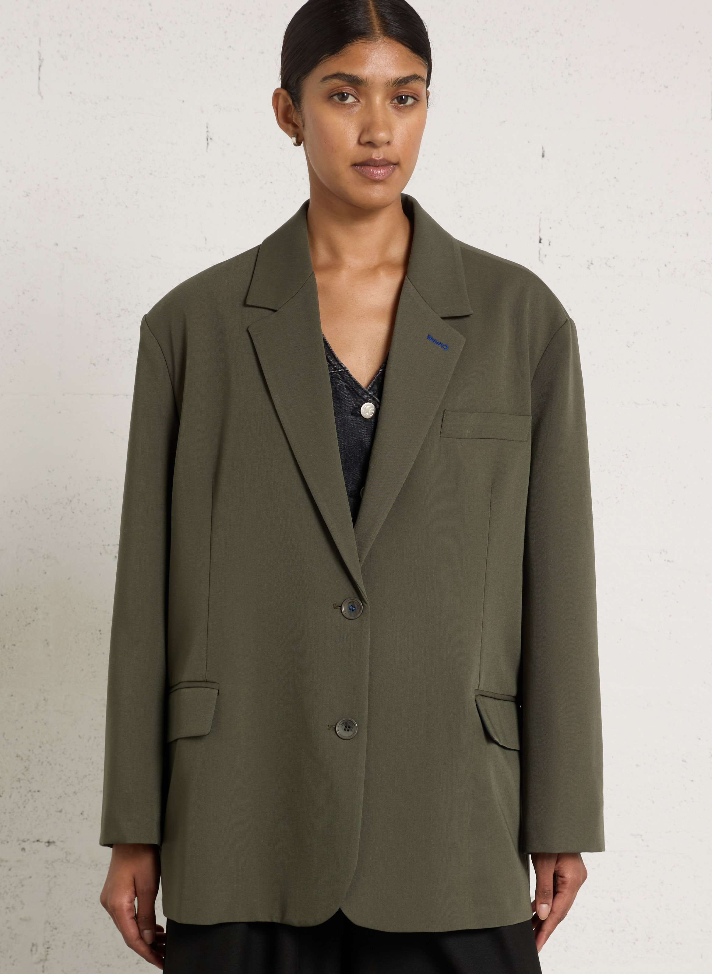 Blazer droit oversize uni IMPERIAL Vert