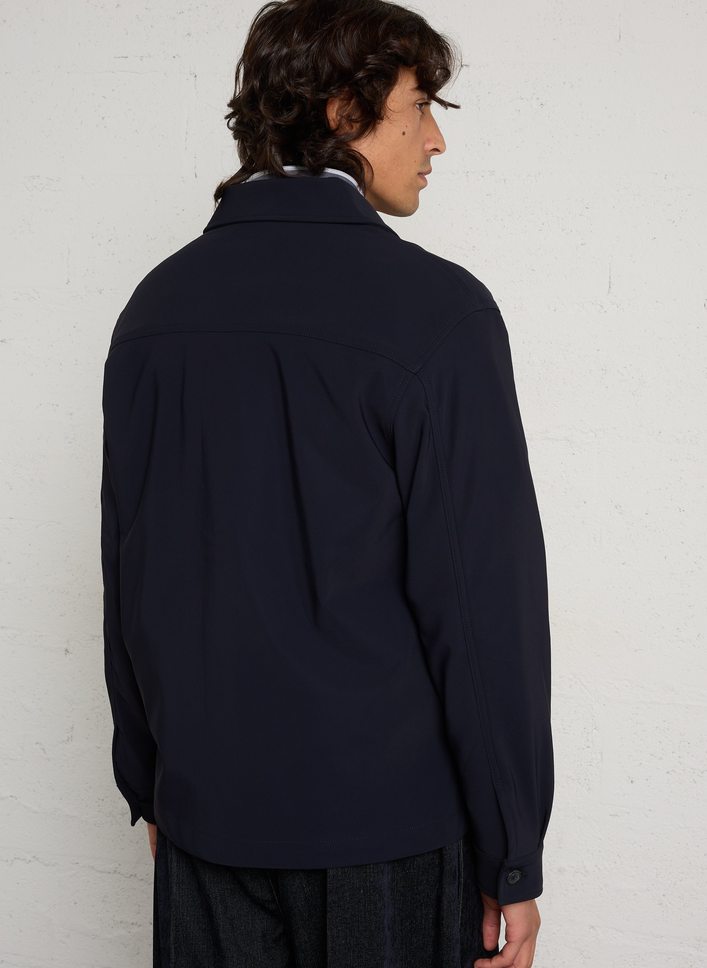 Surchemise droite col classique à poches IMPERIAL Bleu