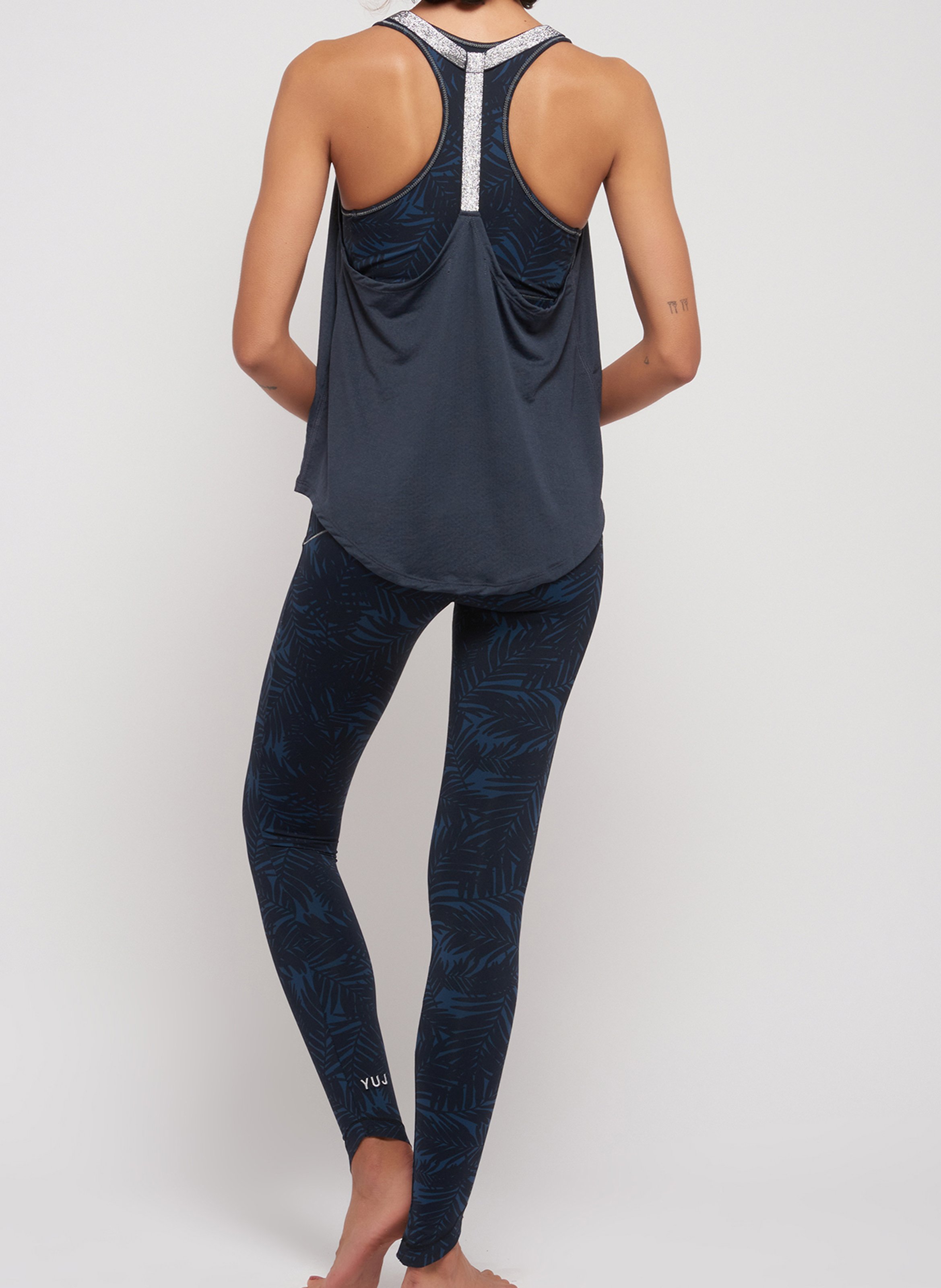 Yoga-Tanktop YUJ YOGA PARIS Blau