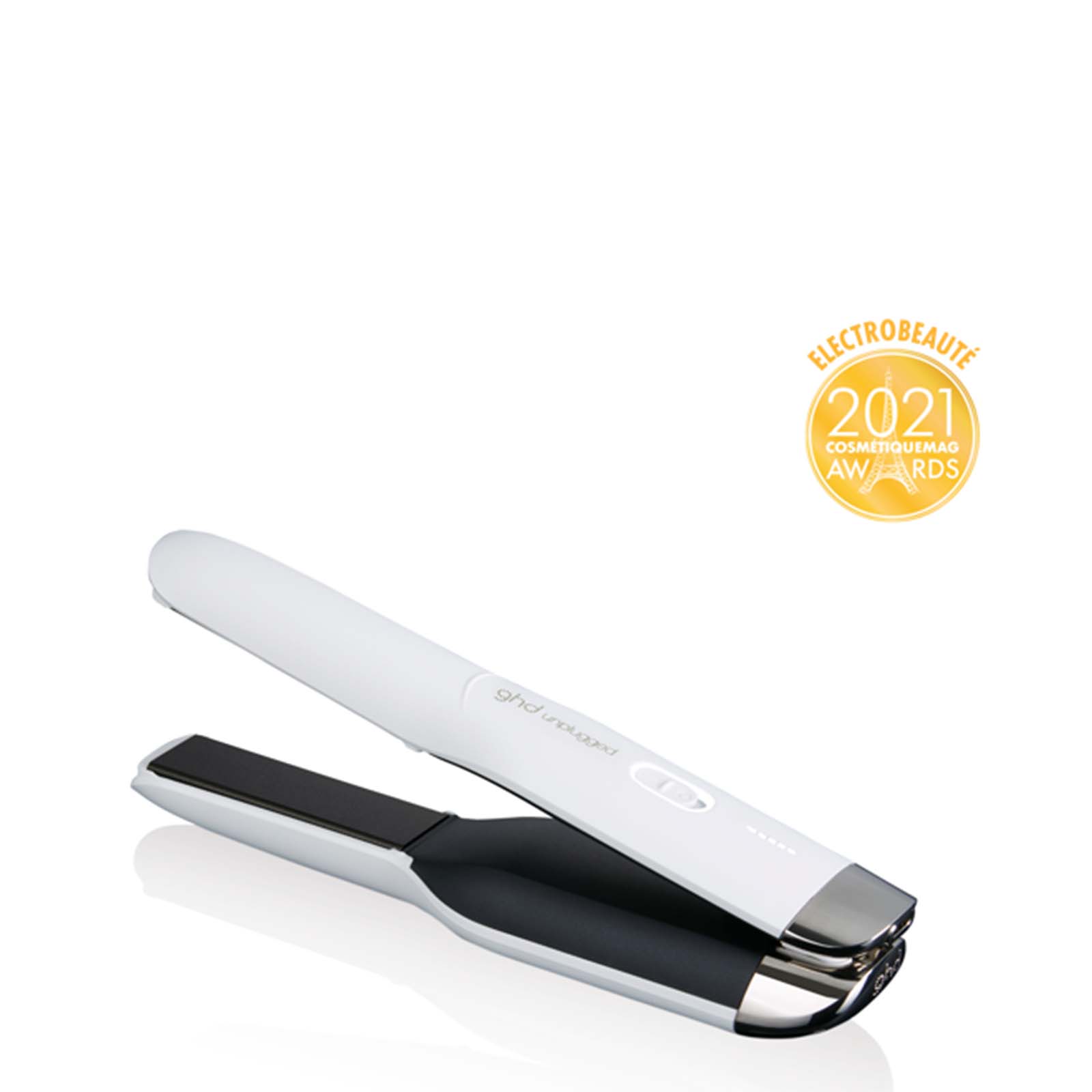 GHD Unplugged white straighteners GHD Blanc