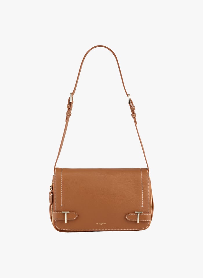 Sac Bandouli re En Cuir Simone Tan Le Tanneur Femme Place des