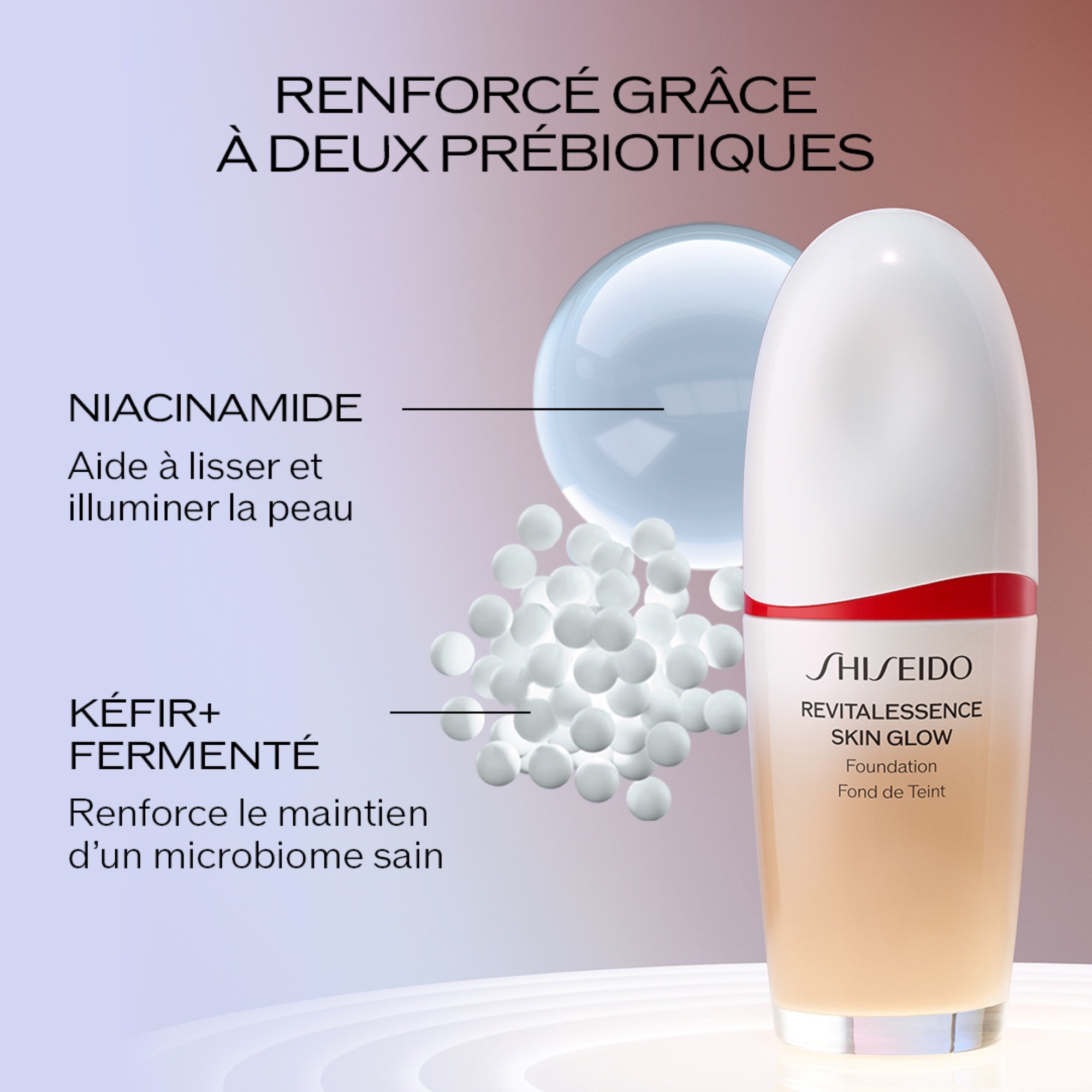 REVITALESSENCE SKIN GLOW Foundation SHISEIDO 210 birch