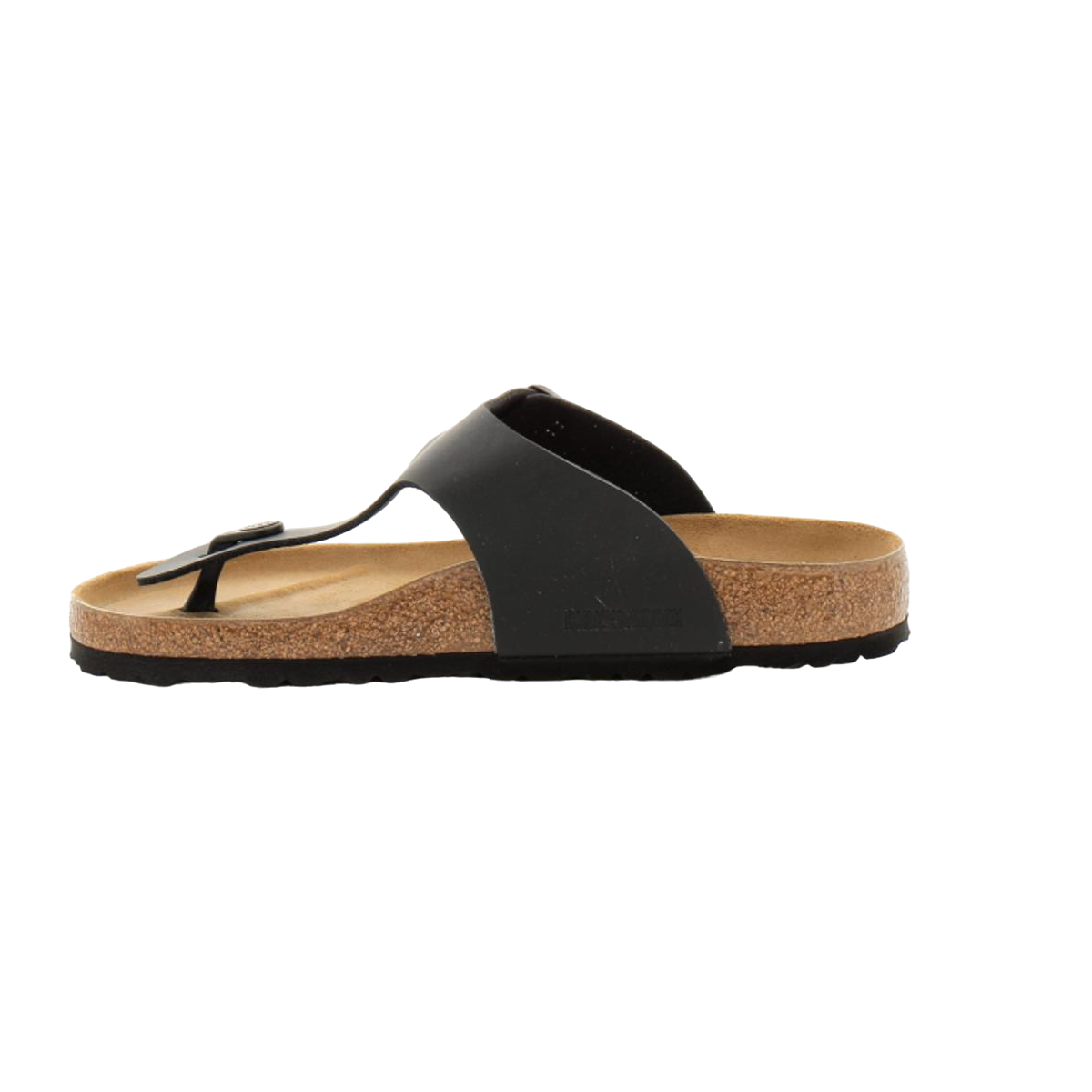 Faux leather sandals BIRKENSTOCK Black