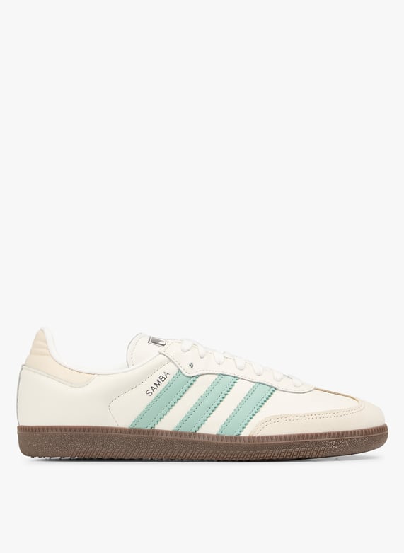 Adidas Samba Og Cloud White hazy Green wonder White Adidas Dames IH2752 CLOWHI HAZGRN WONWHI CLOUD WHITE HAZY GREEN WONDER WHITE Place des Tendances Nederland