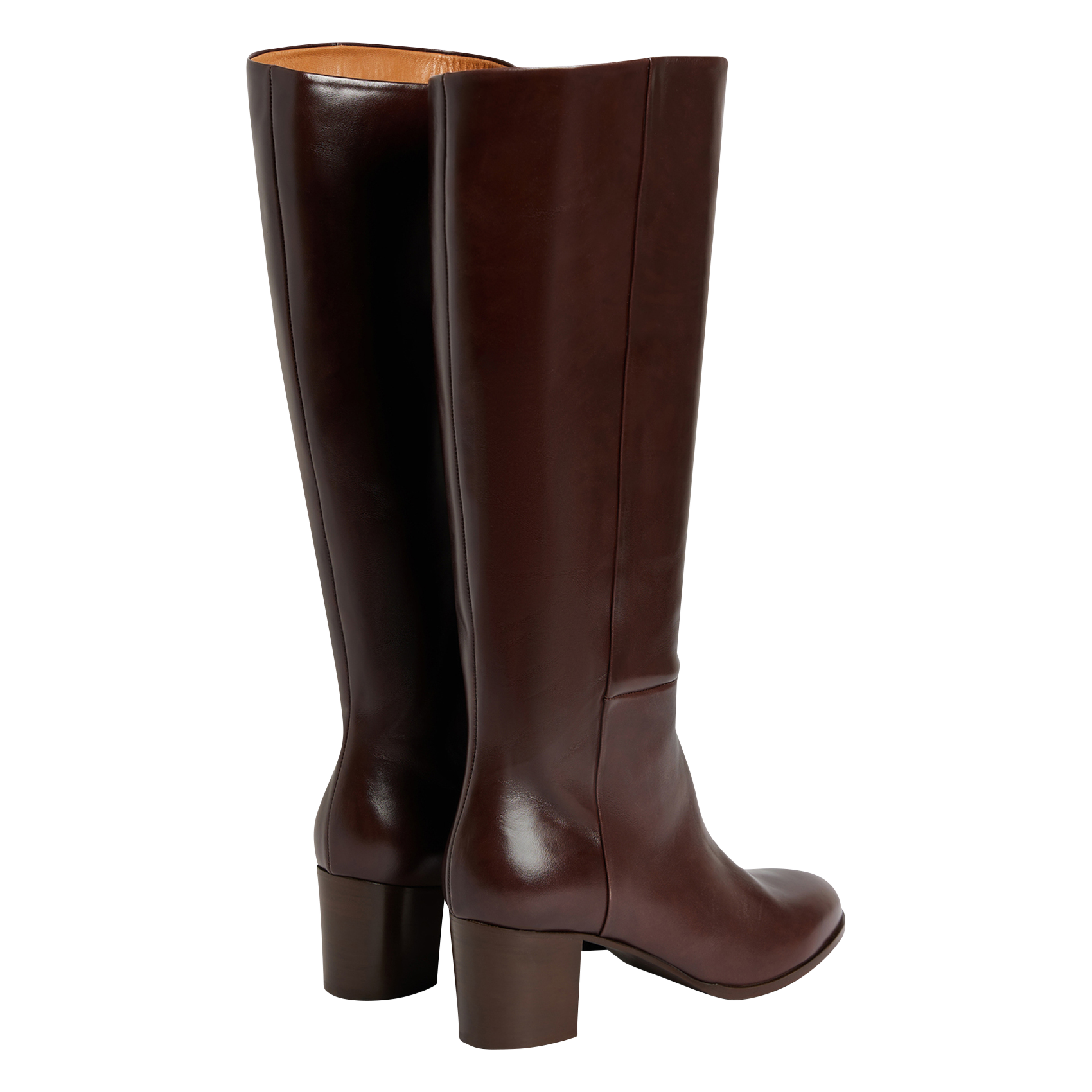 Bottes en cuir PABLO Marron