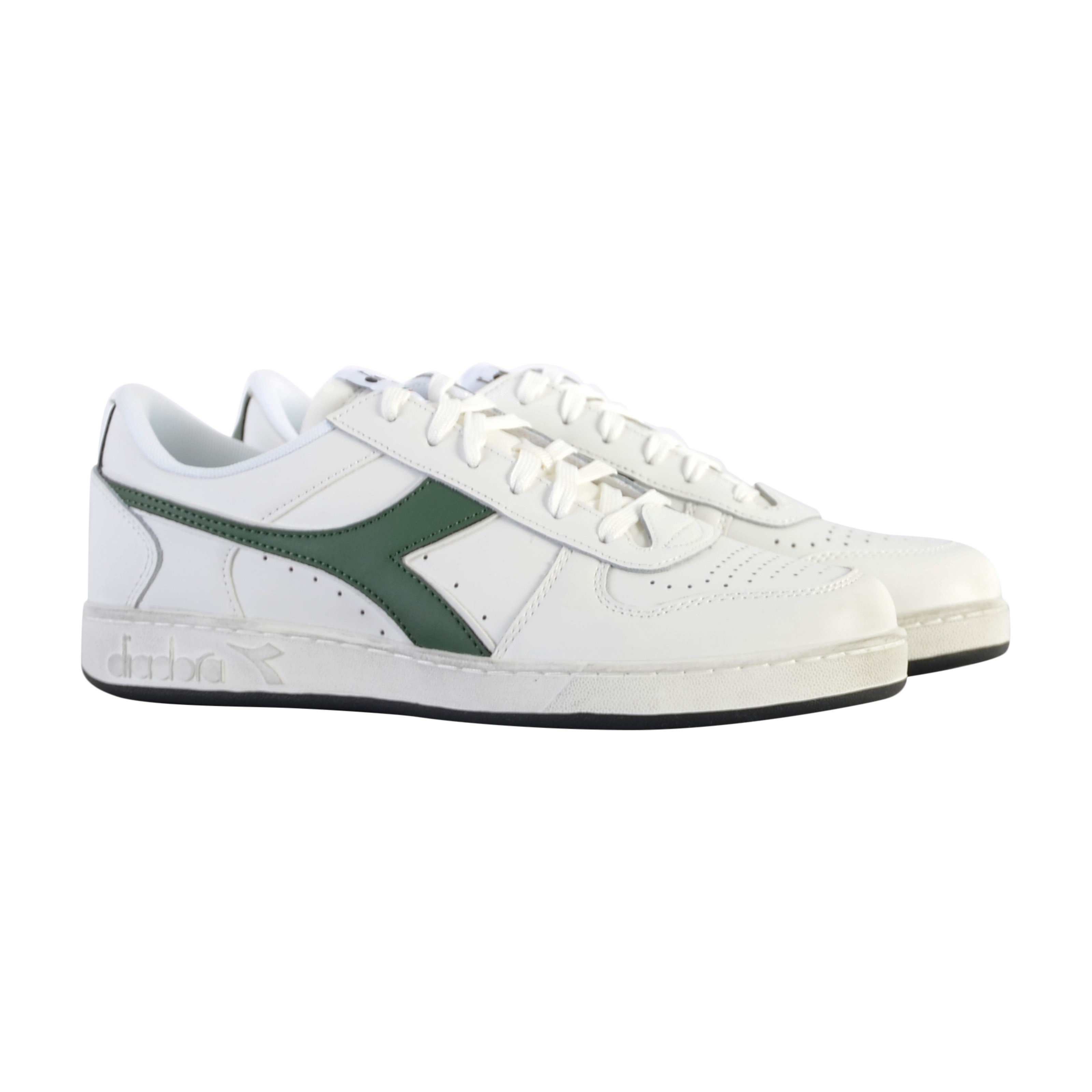 Leather low-top sneakers icona DIADORA White