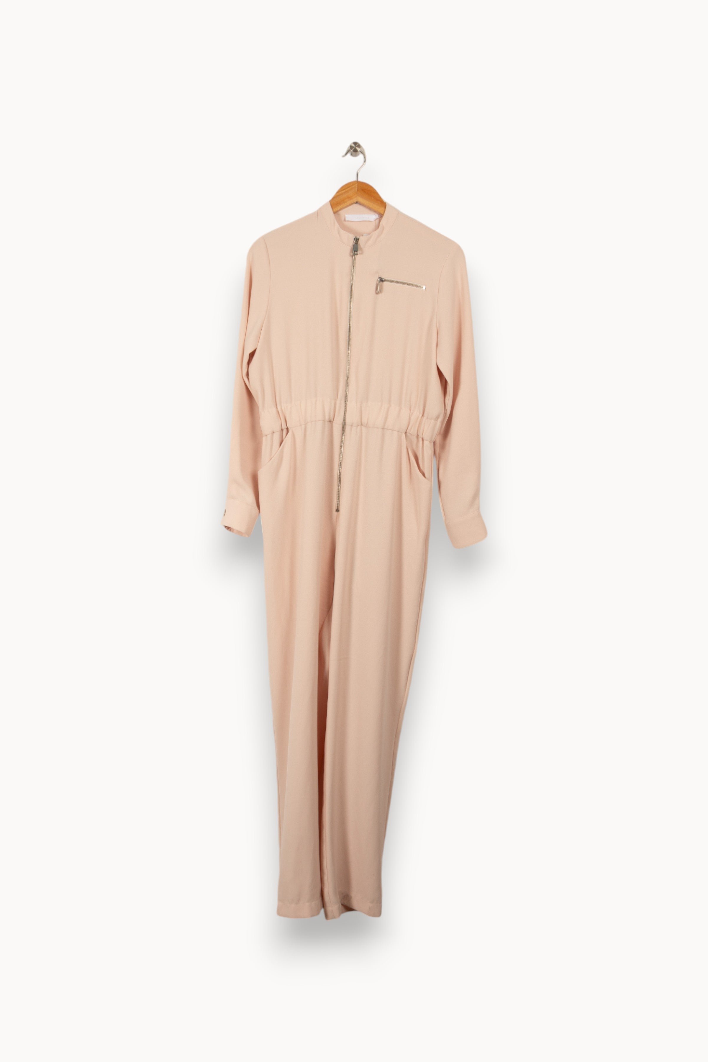 Wedding jumpsuit SEPTEM - Seconde main Beige