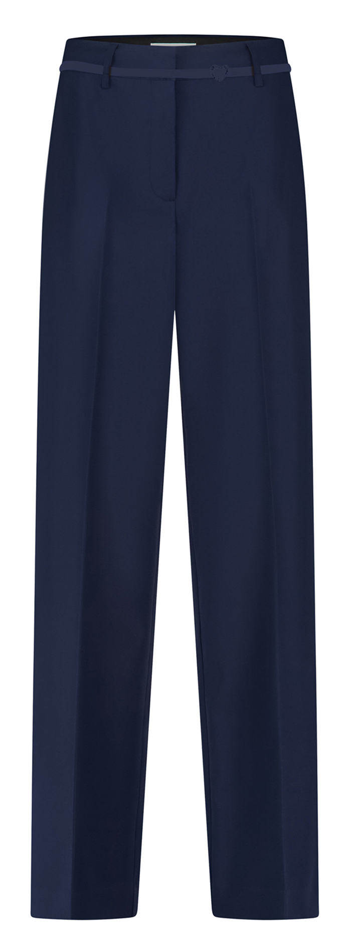 Wijde pantalon met een pasvorm. FABIENNE CHAPOT Blauw