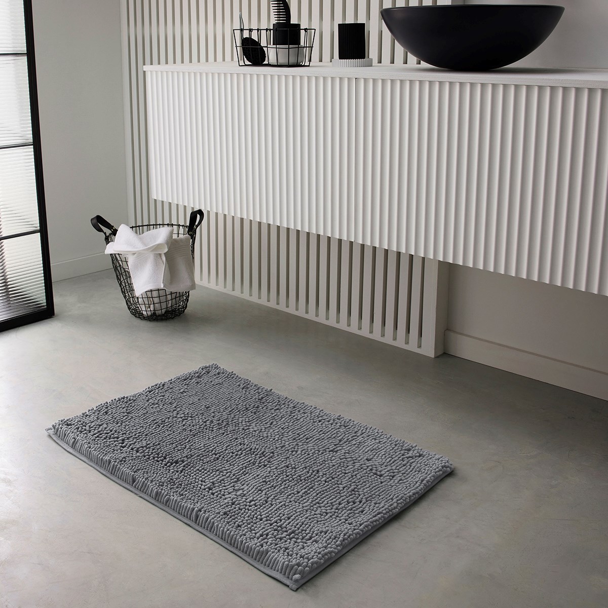 Plain bubble bath mat TODAY LINGE DE MAISON Grey