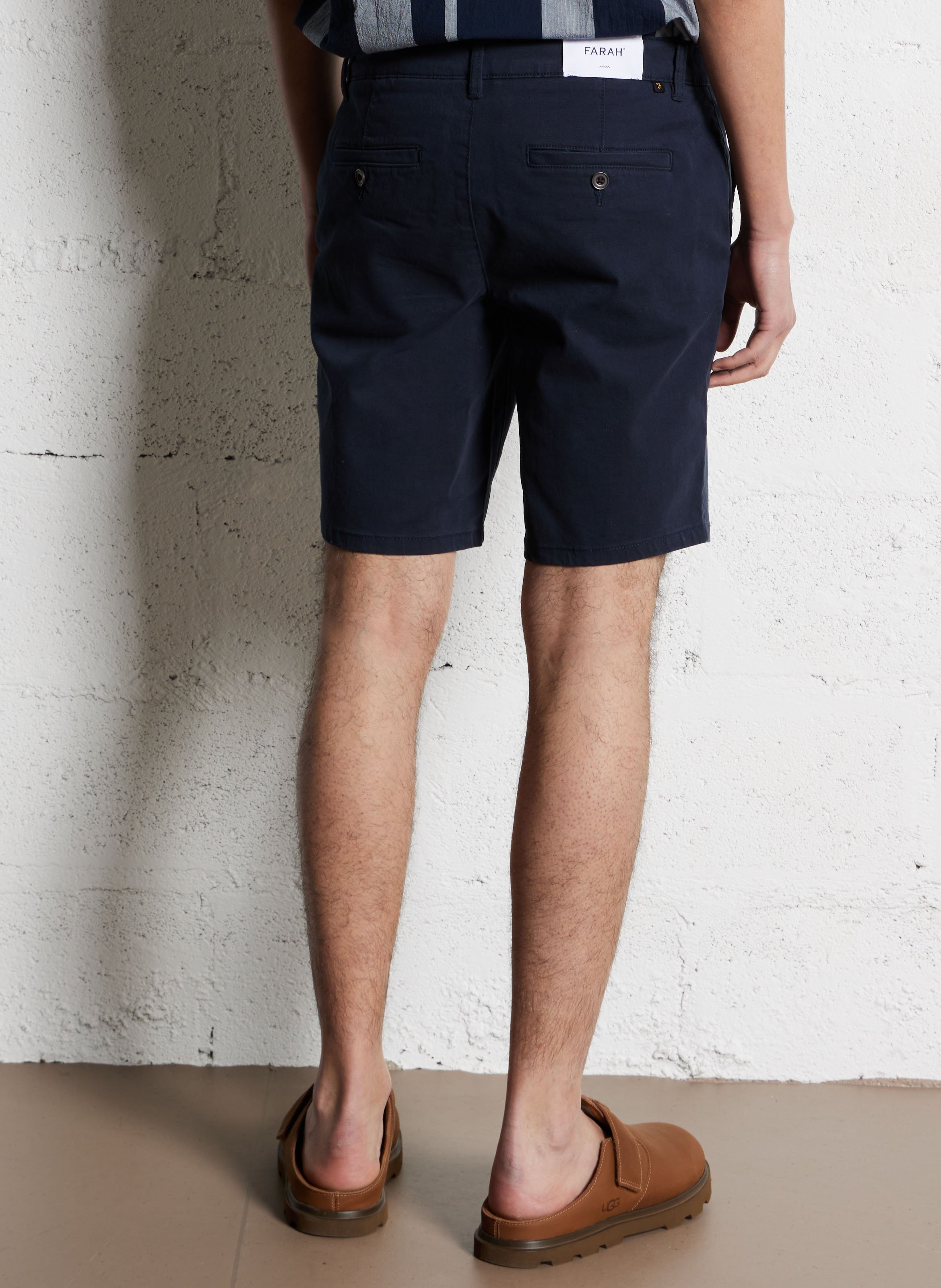 Straight leg chino FARAH Blue