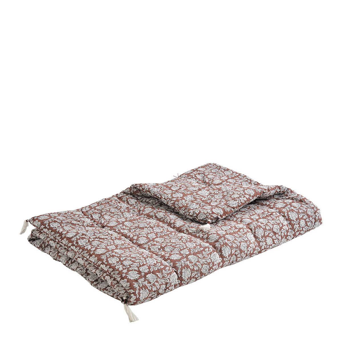 Cotton futon BLANC D'IVOIRE Red