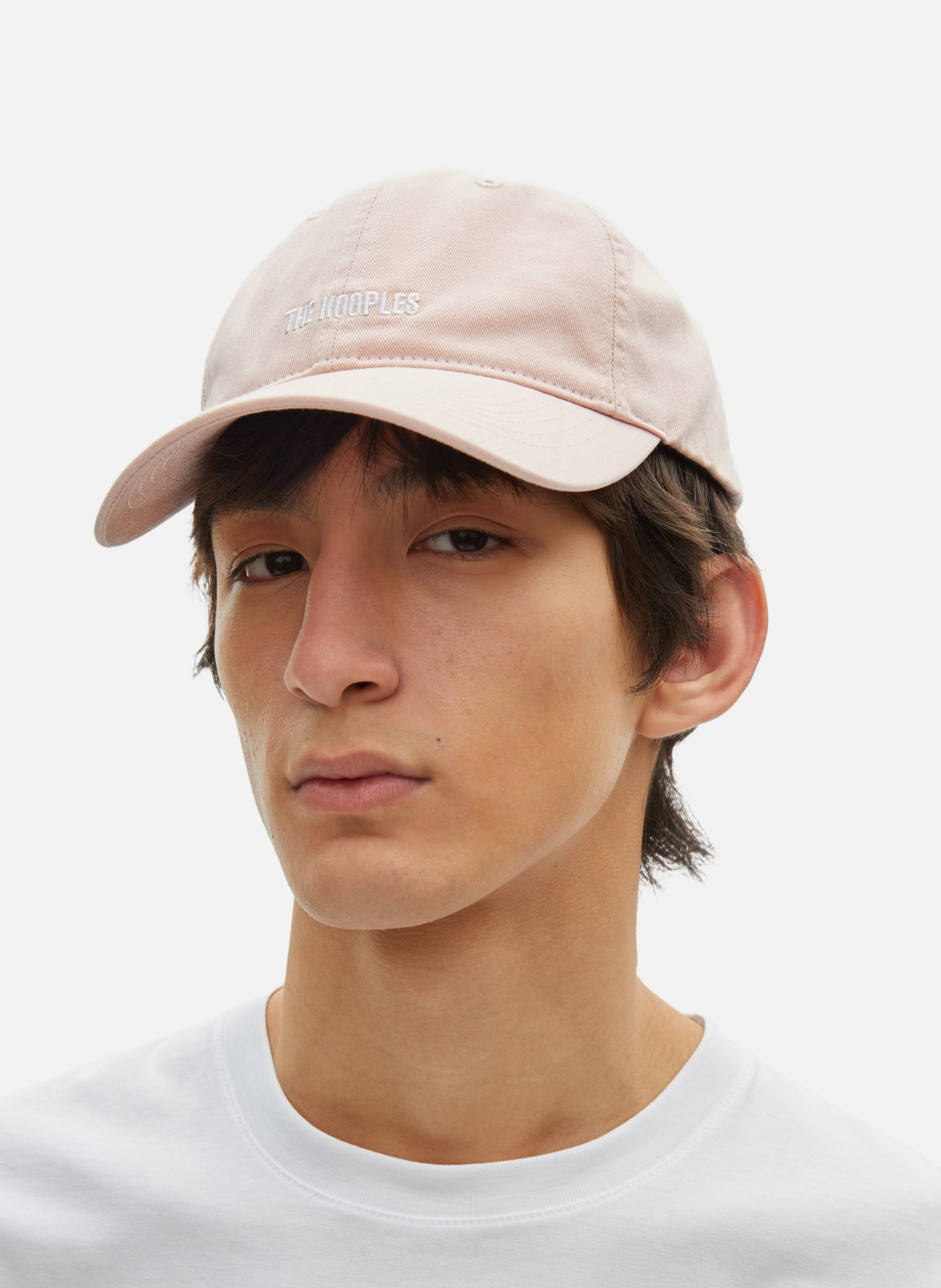 Cap with embroidered logo THE KOOPLES Purple