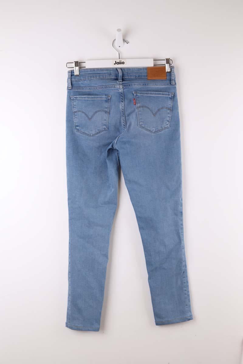 Cotton skinny jeans LEVI'S - Seconde main Blue