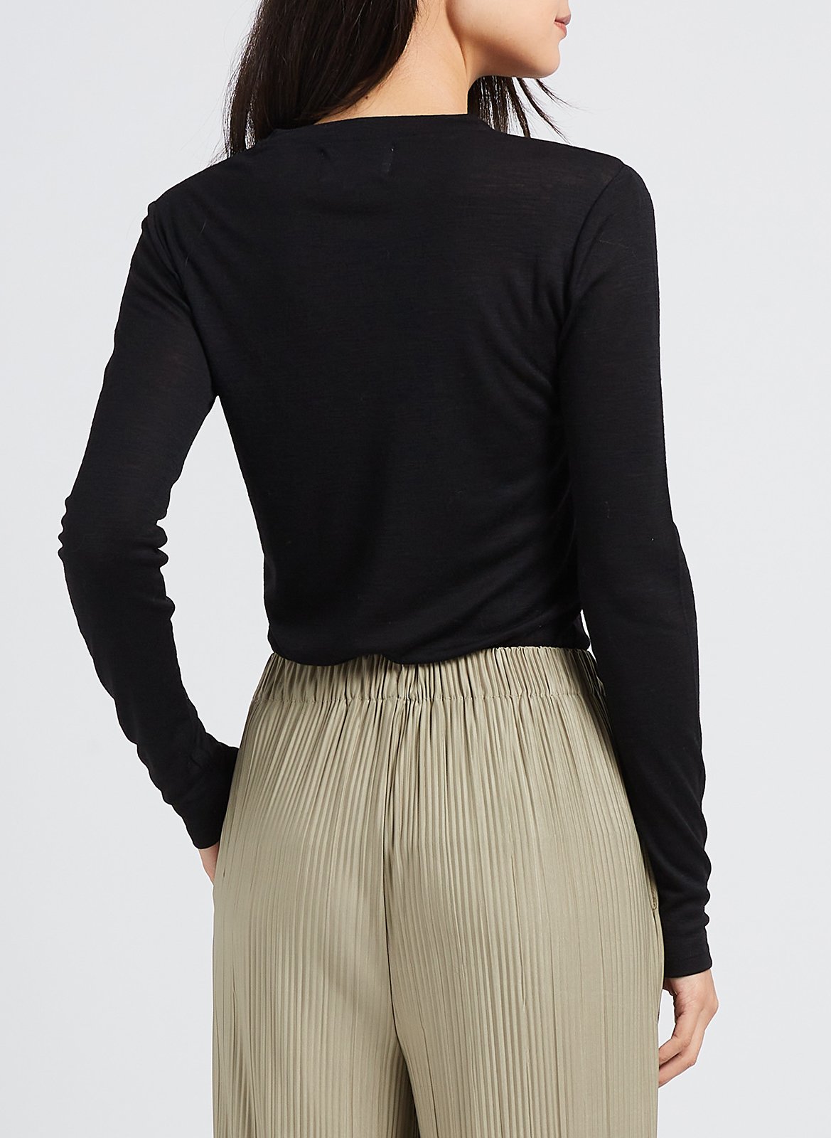 Fine wool sweater SAISON 1865 Black