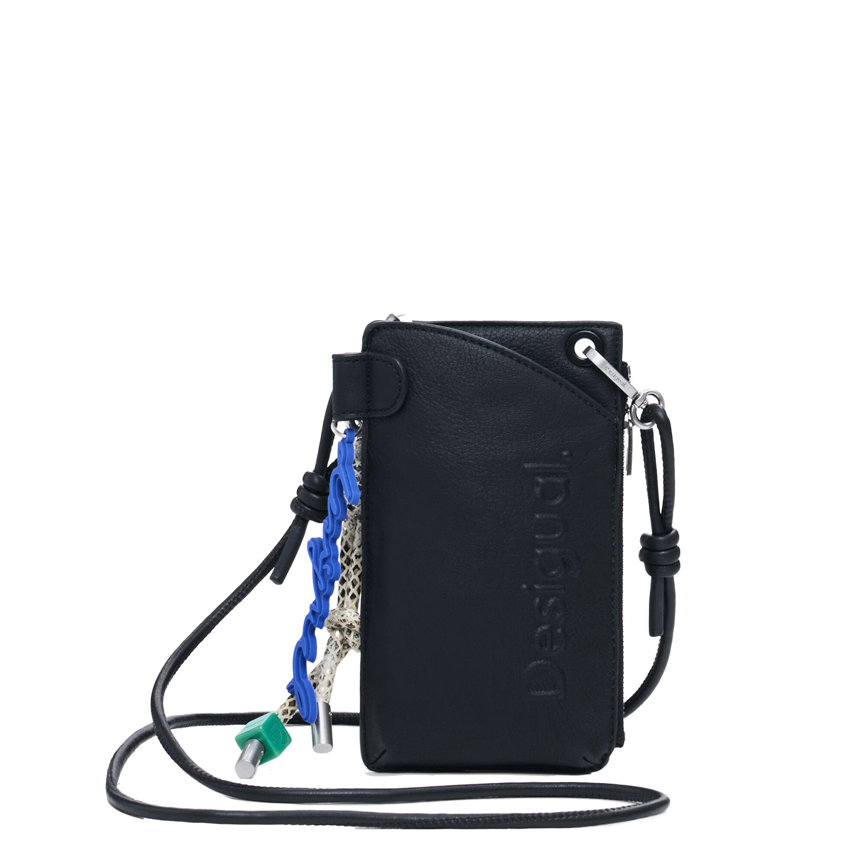 Handytasche aus Kunstleder DESIGUAL Schwarz