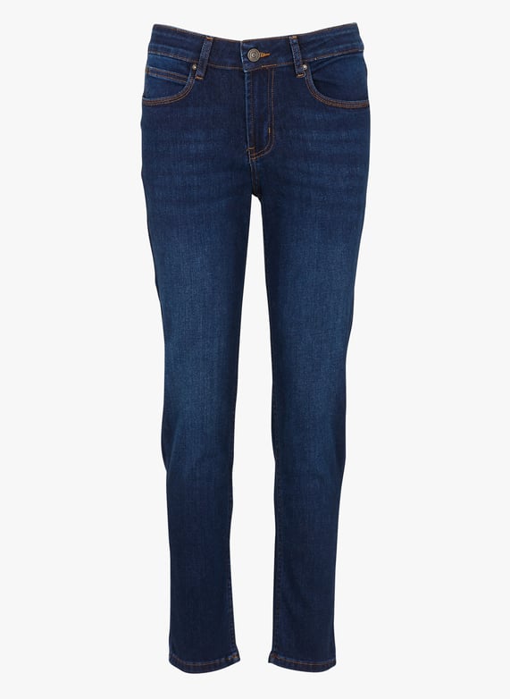 Jean boyfriend en coton mélangé | Bleu by SUD EXPRESS Jean boyfriend en coton mélangé Bleu