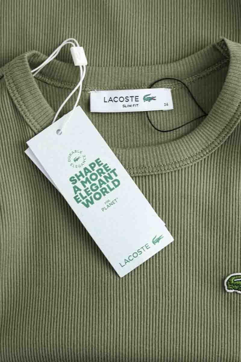 T-shirt LACOSTE - SECONDE MAIN Khaki
