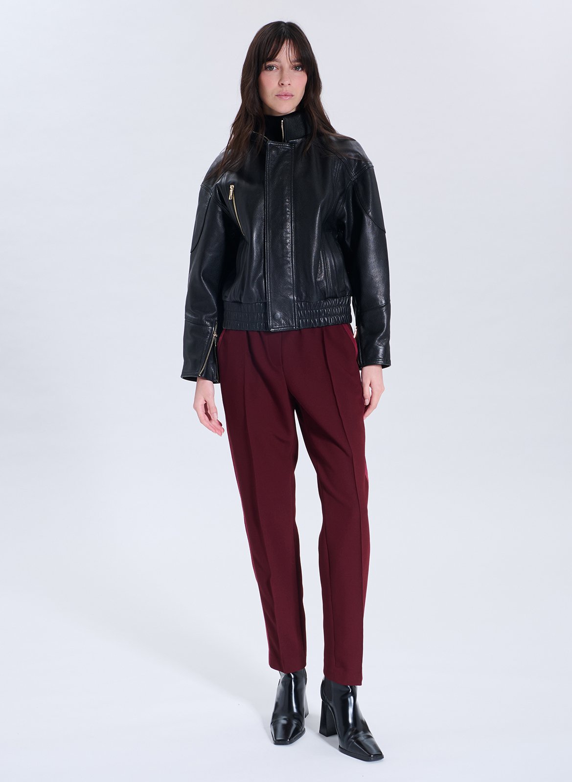 Pantalon droit ZAPA Rouge