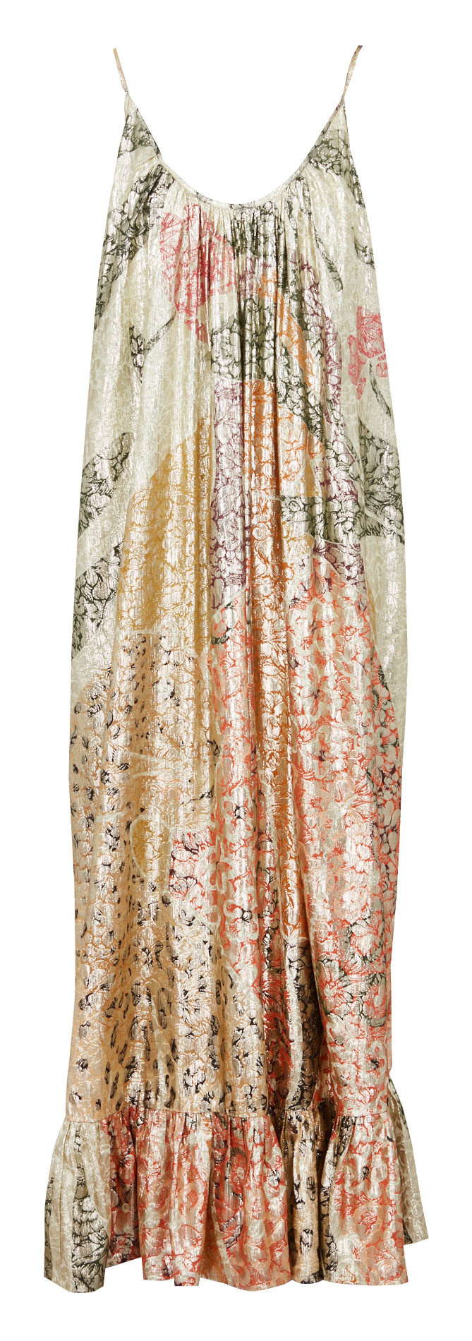 Robe longue Jasmin en coton MES DEMOISELLES Multicolore