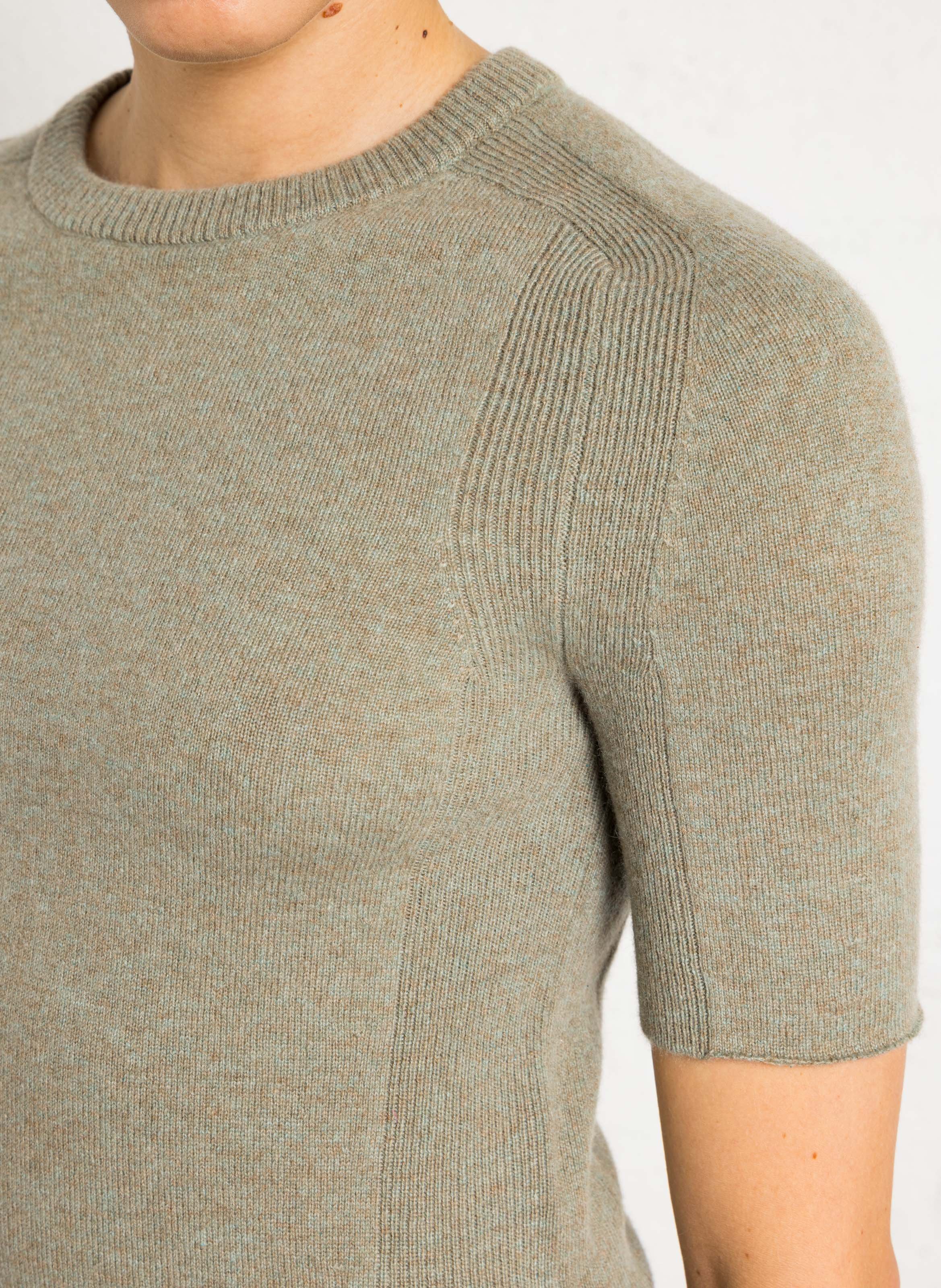 Jersey de cachemir con cinturón SOEUR Gris