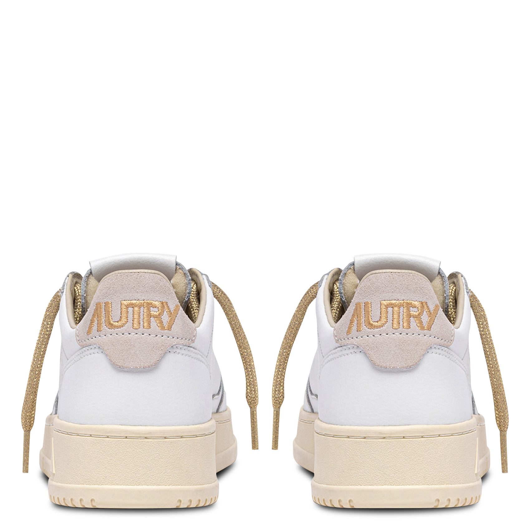 Baskets basses en cuir AUTRY Rose