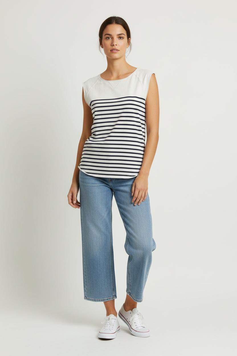 Tommy Badge T-shirt COMPTOIR DES COTONNIERS - Seconde main White