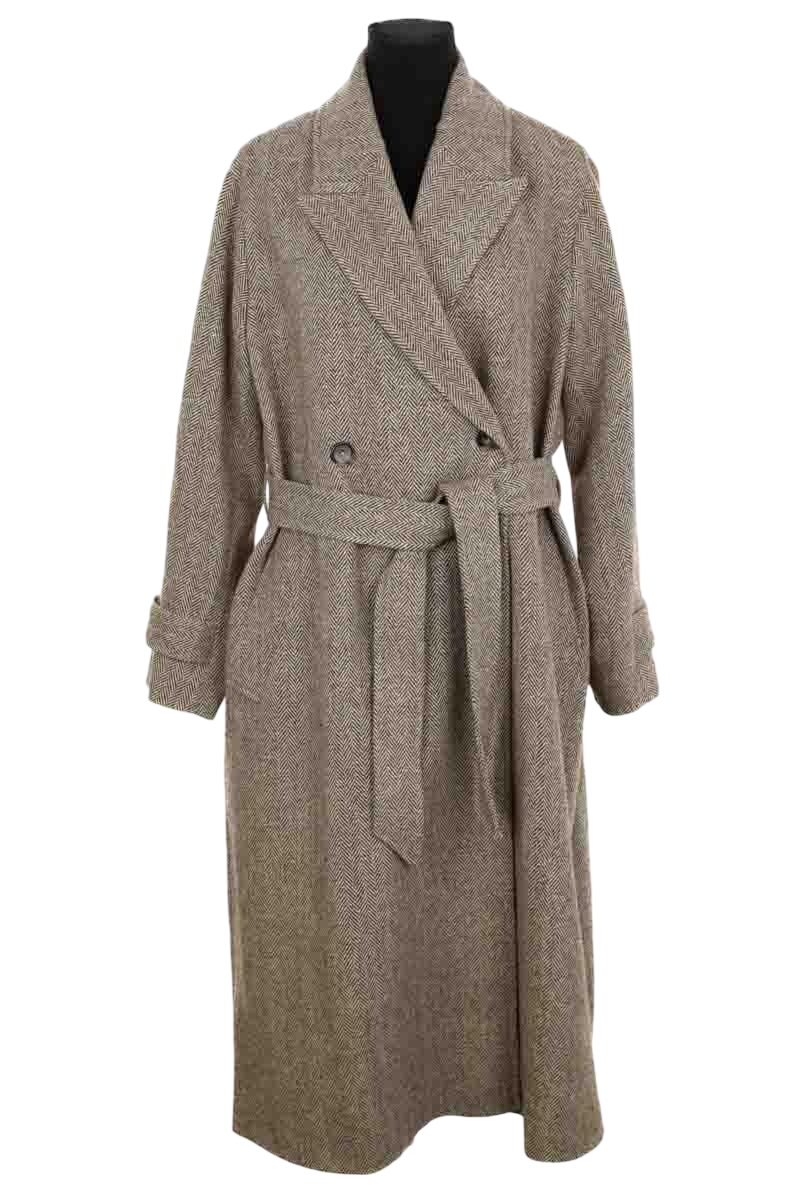 Coat TOMMY HILFIGER - SECONDE MAIN Beige