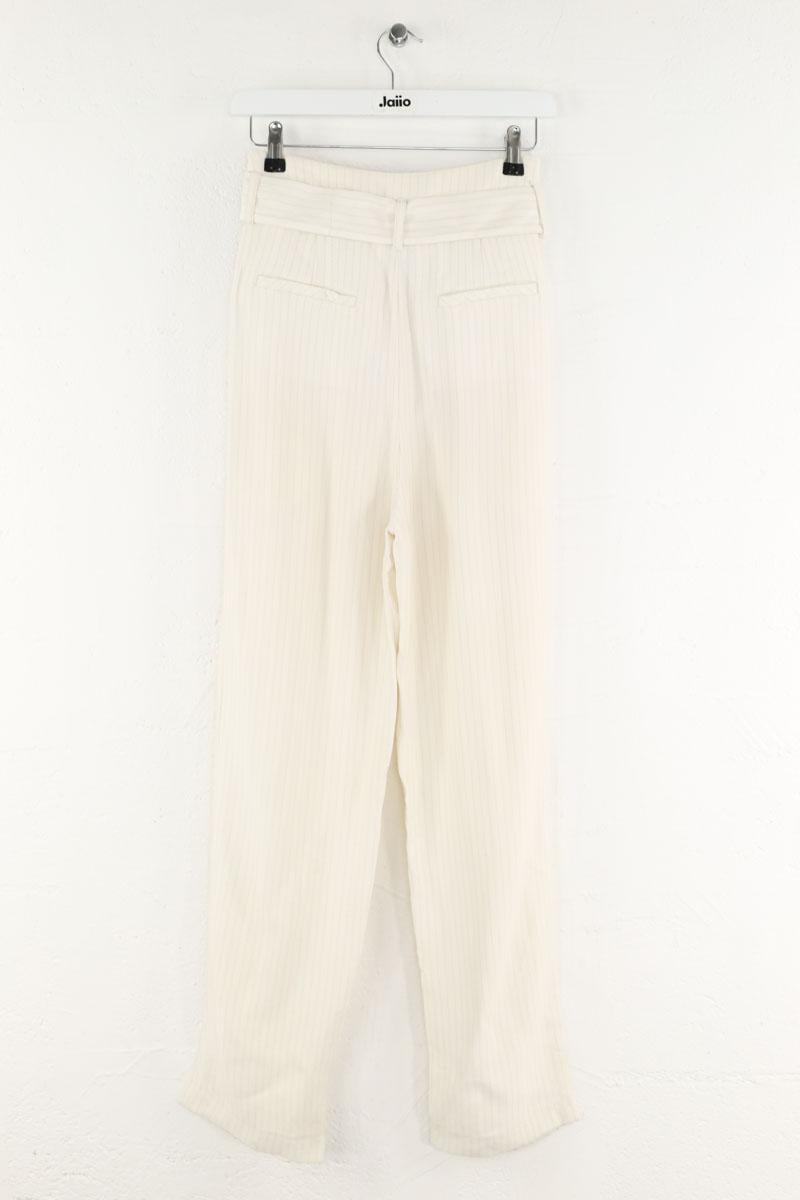 Wide trousers IRO - Seconde Main White