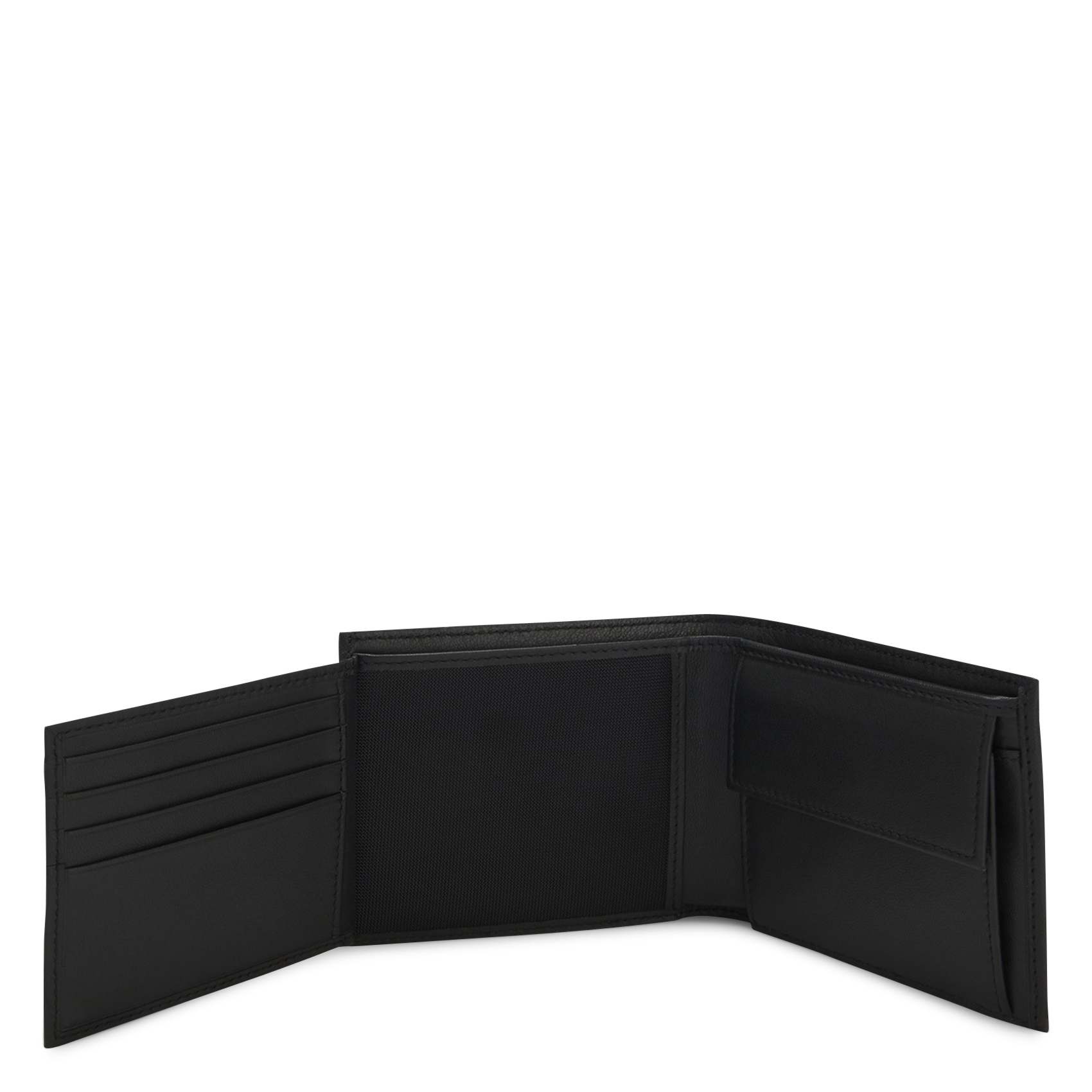Babylon leather wallet BOSS Black