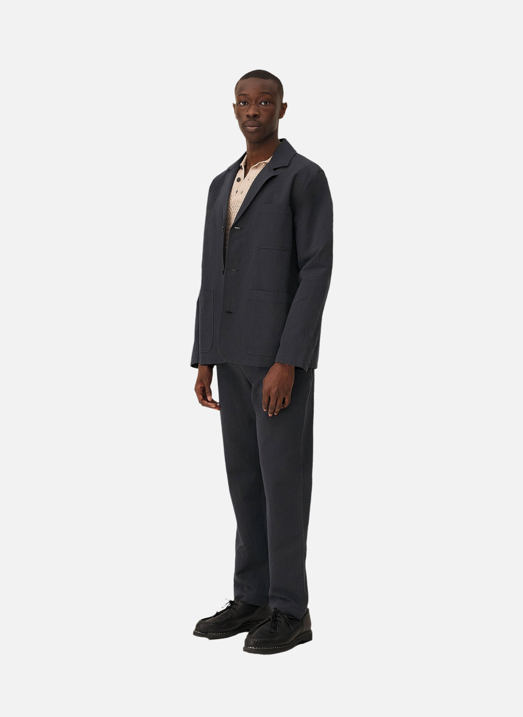 Casual blazer nairo dark blue Noyoco Blue