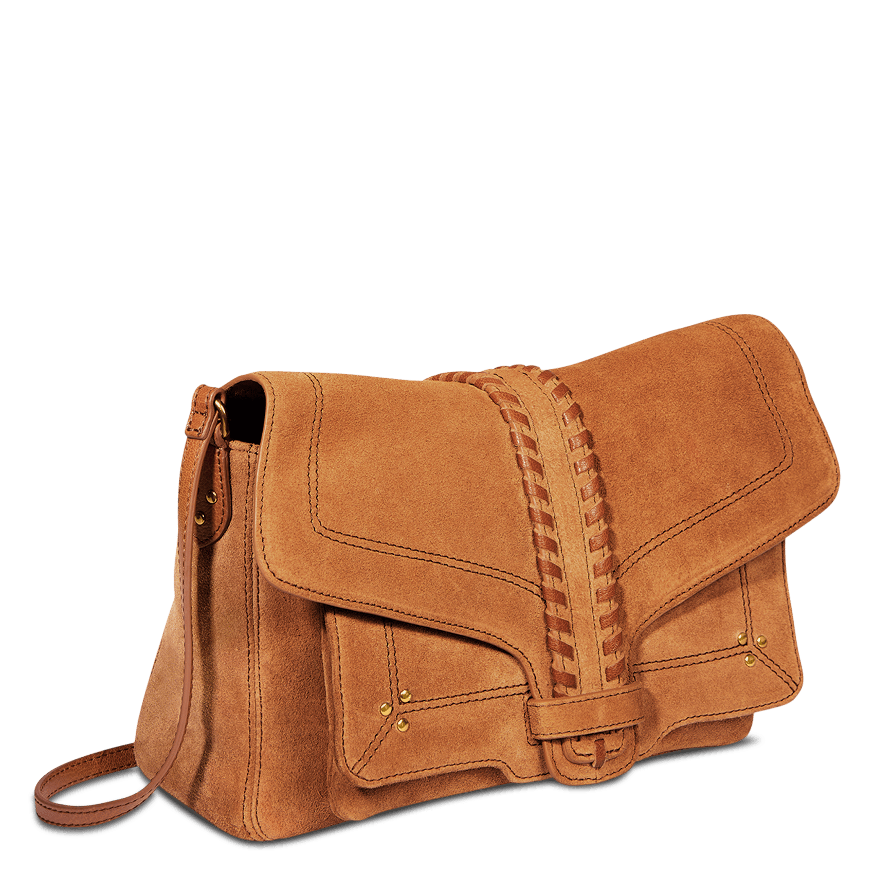 Leder-Umhängetasche JEROME DREYFUSS Braun