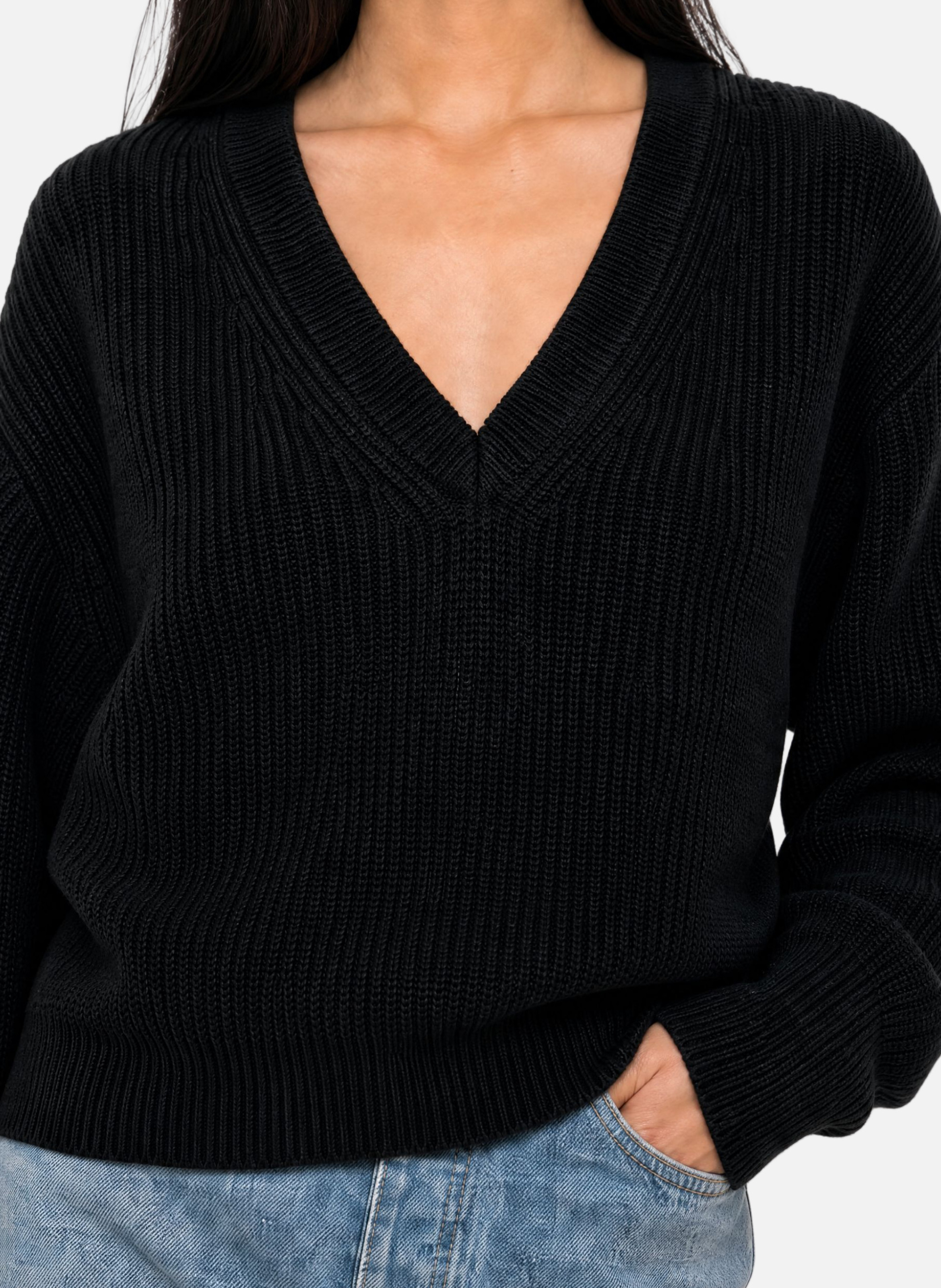 Merino wool sweater THE KOOPLES Black