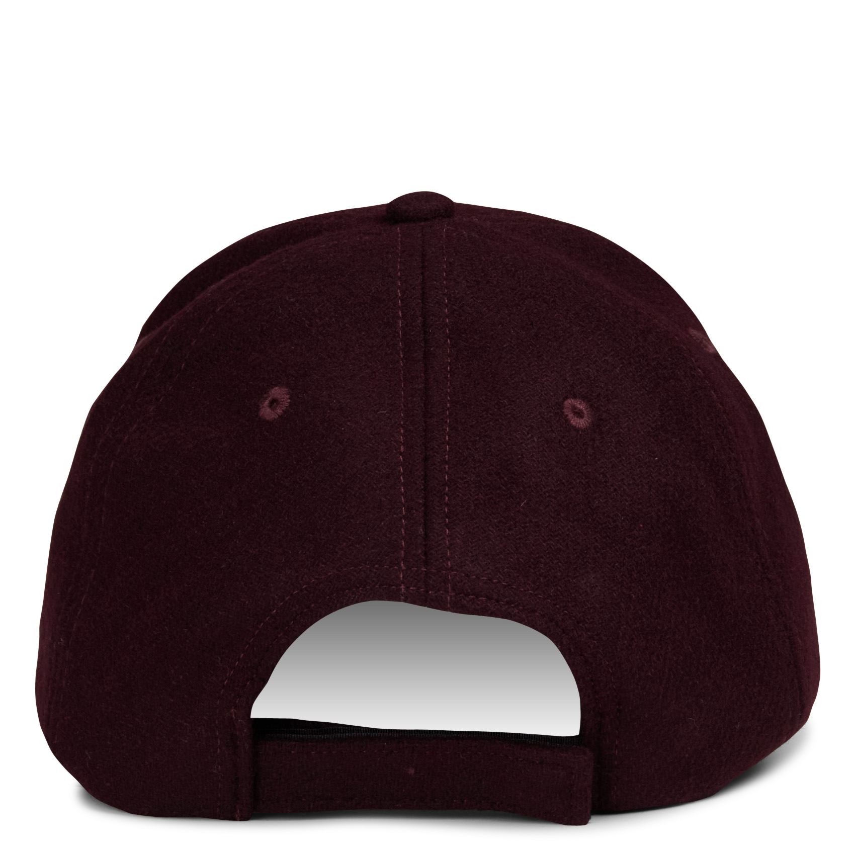Geborduurde pet van wolmix PETITE MENDIGOTE Violet